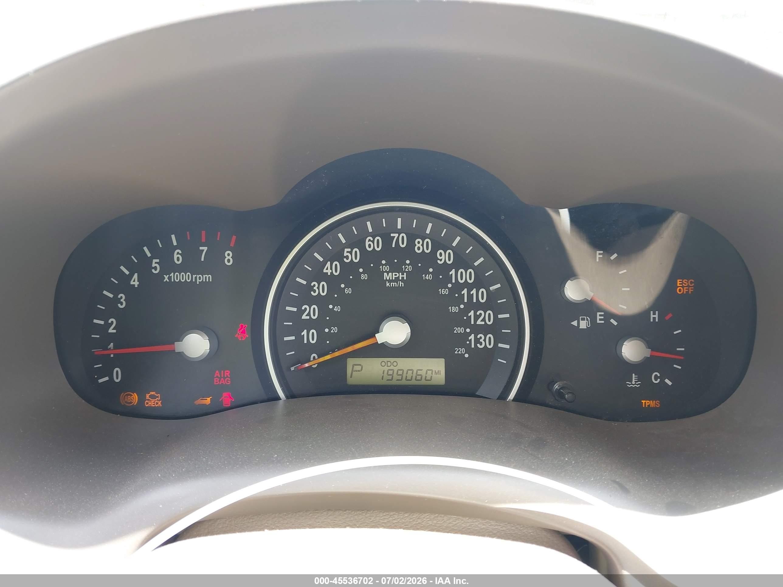 2009 Kia Sedona Lx Burgundy vin: KNDMB233496313589