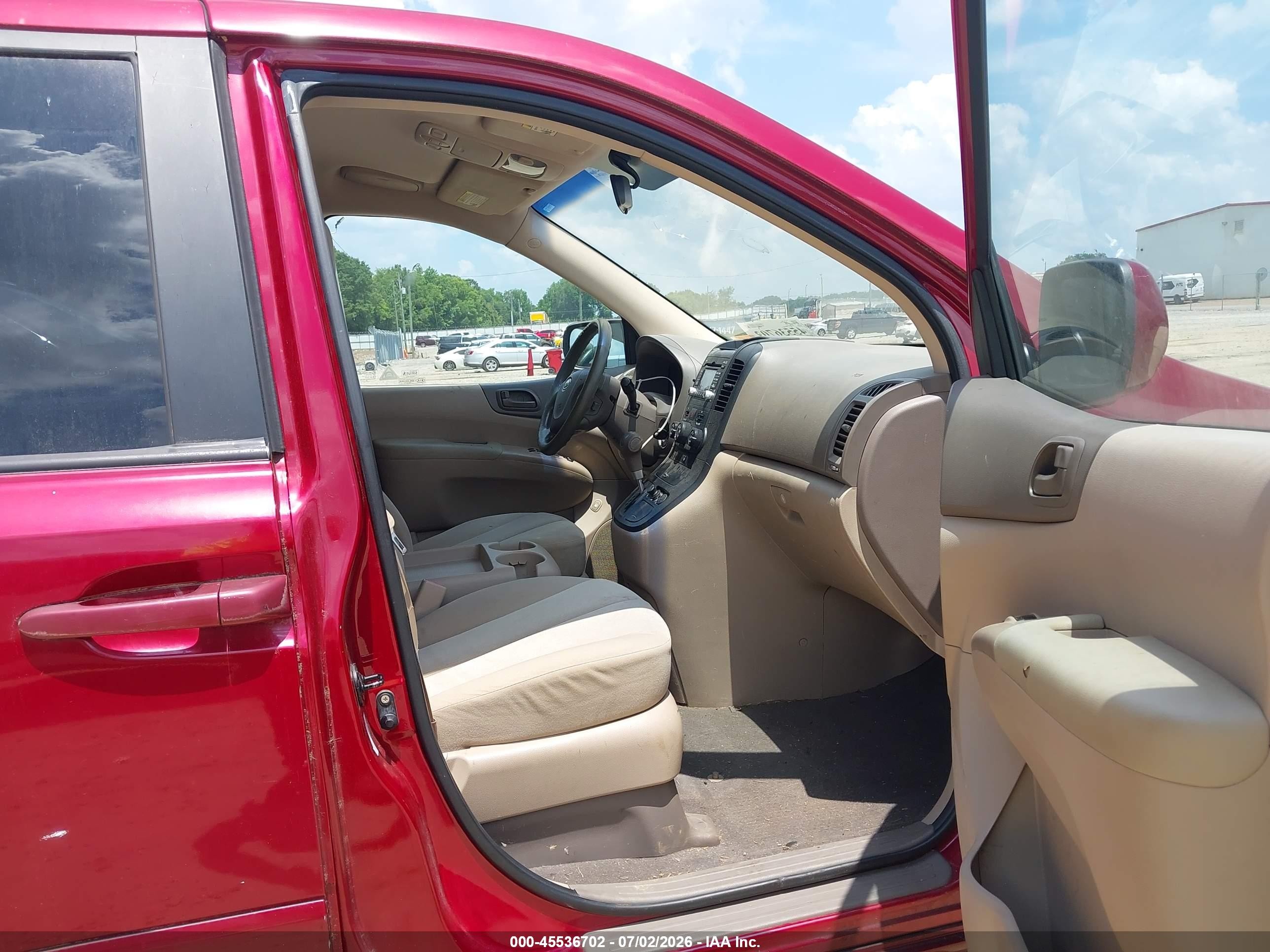 2009 Kia Sedona Lx Burgundy vin: KNDMB233496313589