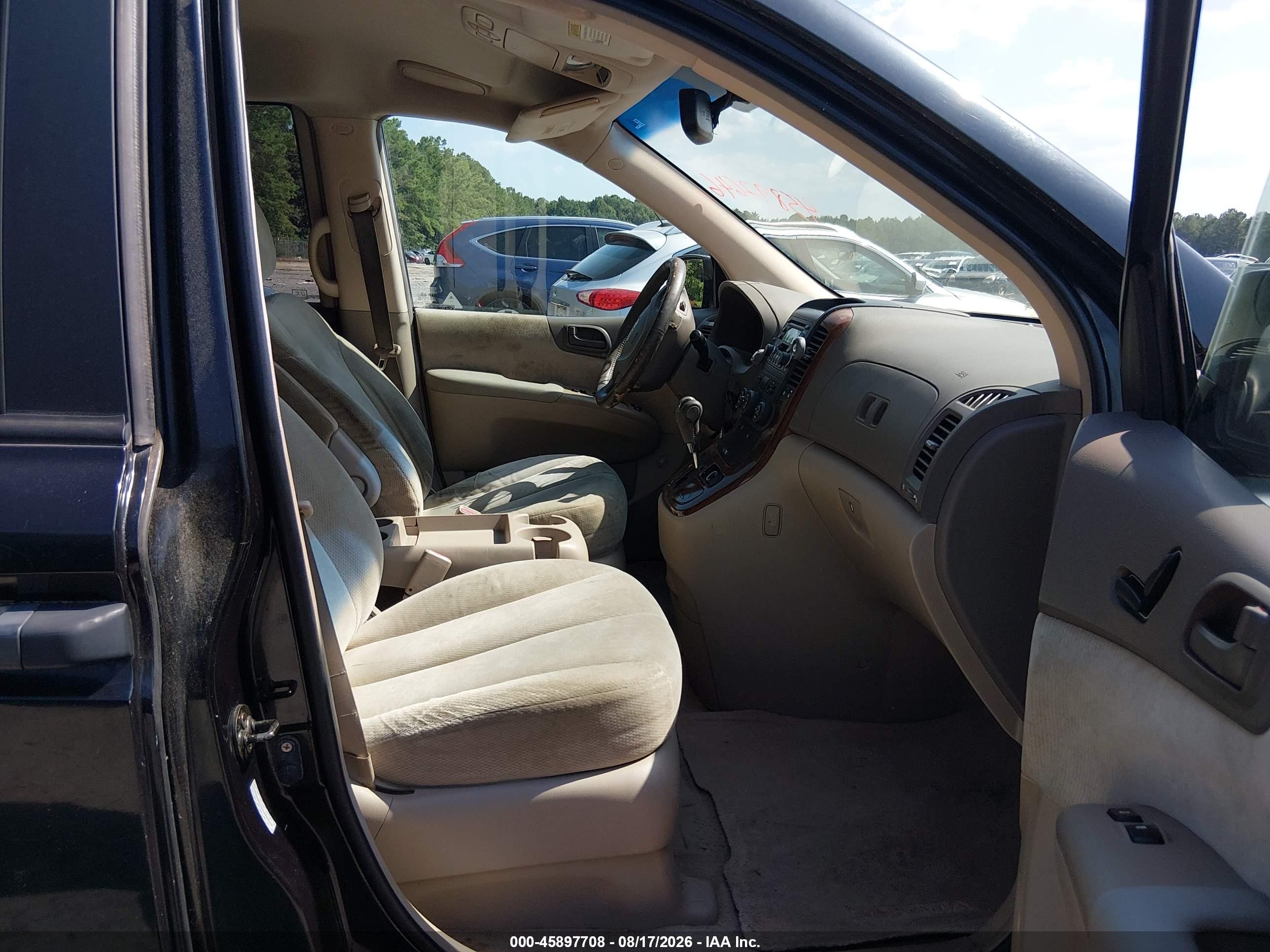 2006 Kia Sedona Ex/lx Черный vin: KNDMB233566028220
