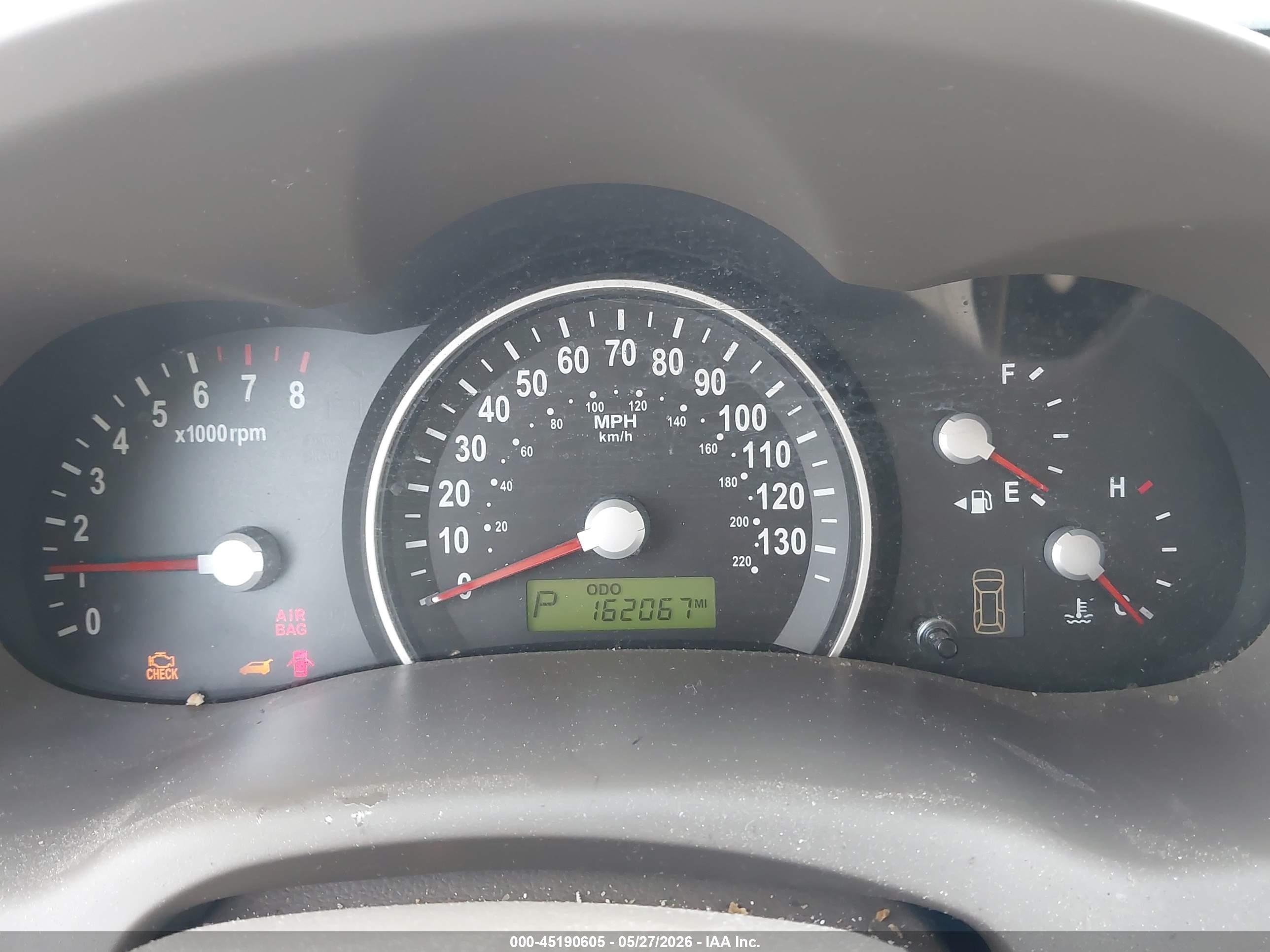 2008 Kia Sedona Lx Gold vin: KNDMB233586202497