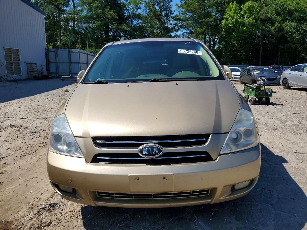2006 Kia Sedona Ex/lx Gold vin: KNDMB233666048525