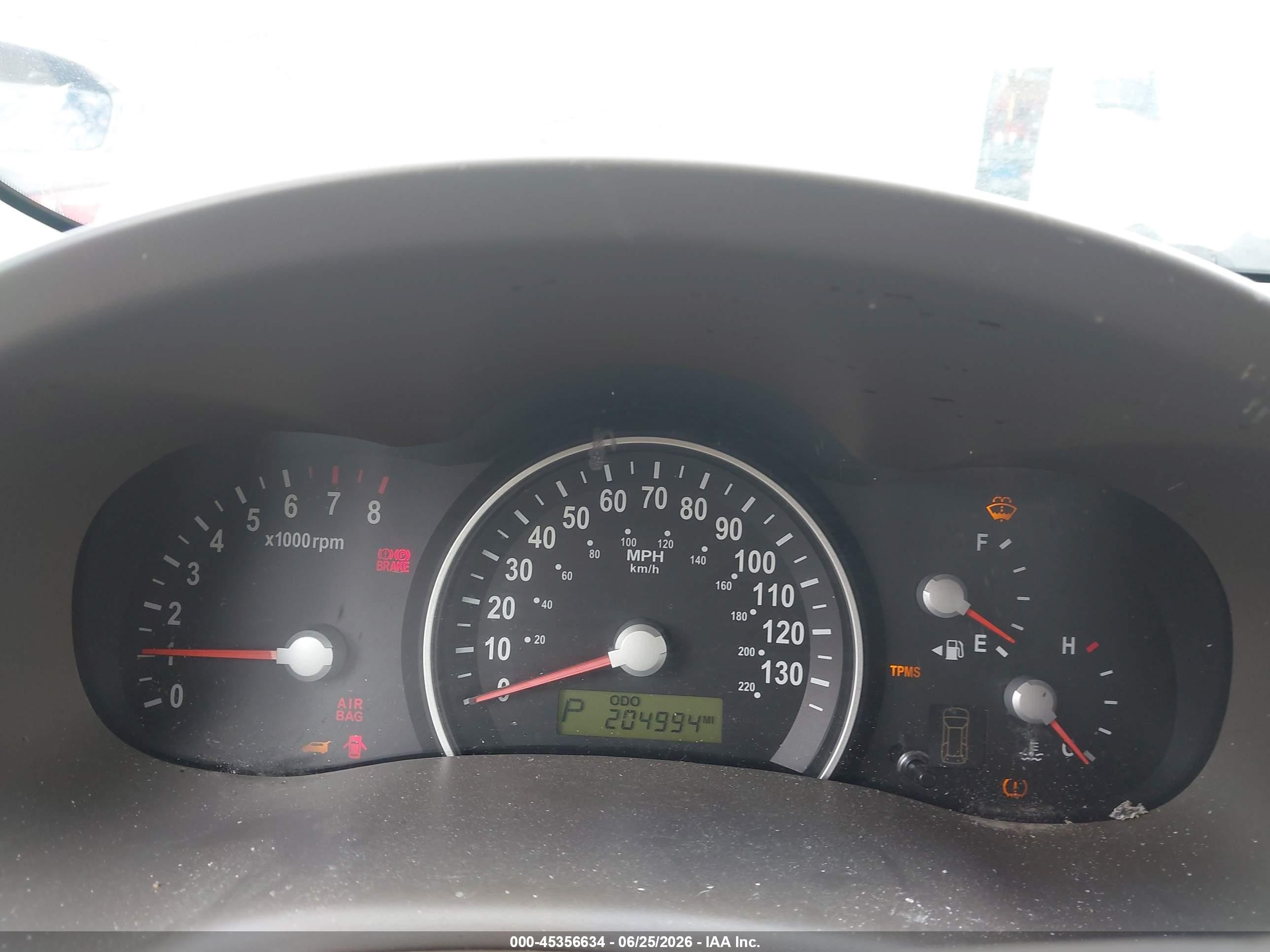 2006 Kia Sedona Ex/lx Beige vin: KNDMB233666084778