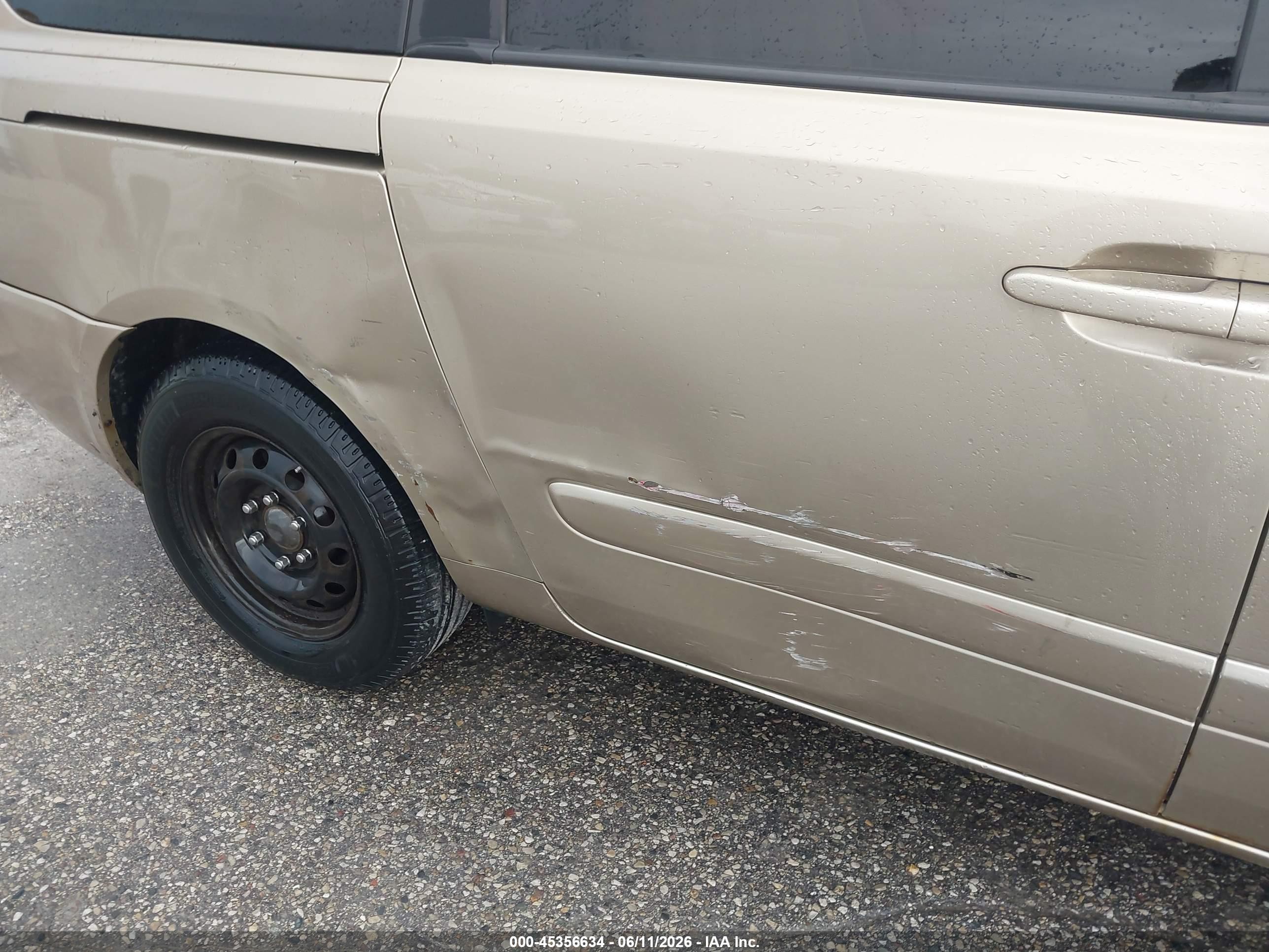 2006 Kia Sedona Ex/lx Beige vin: KNDMB233666084778