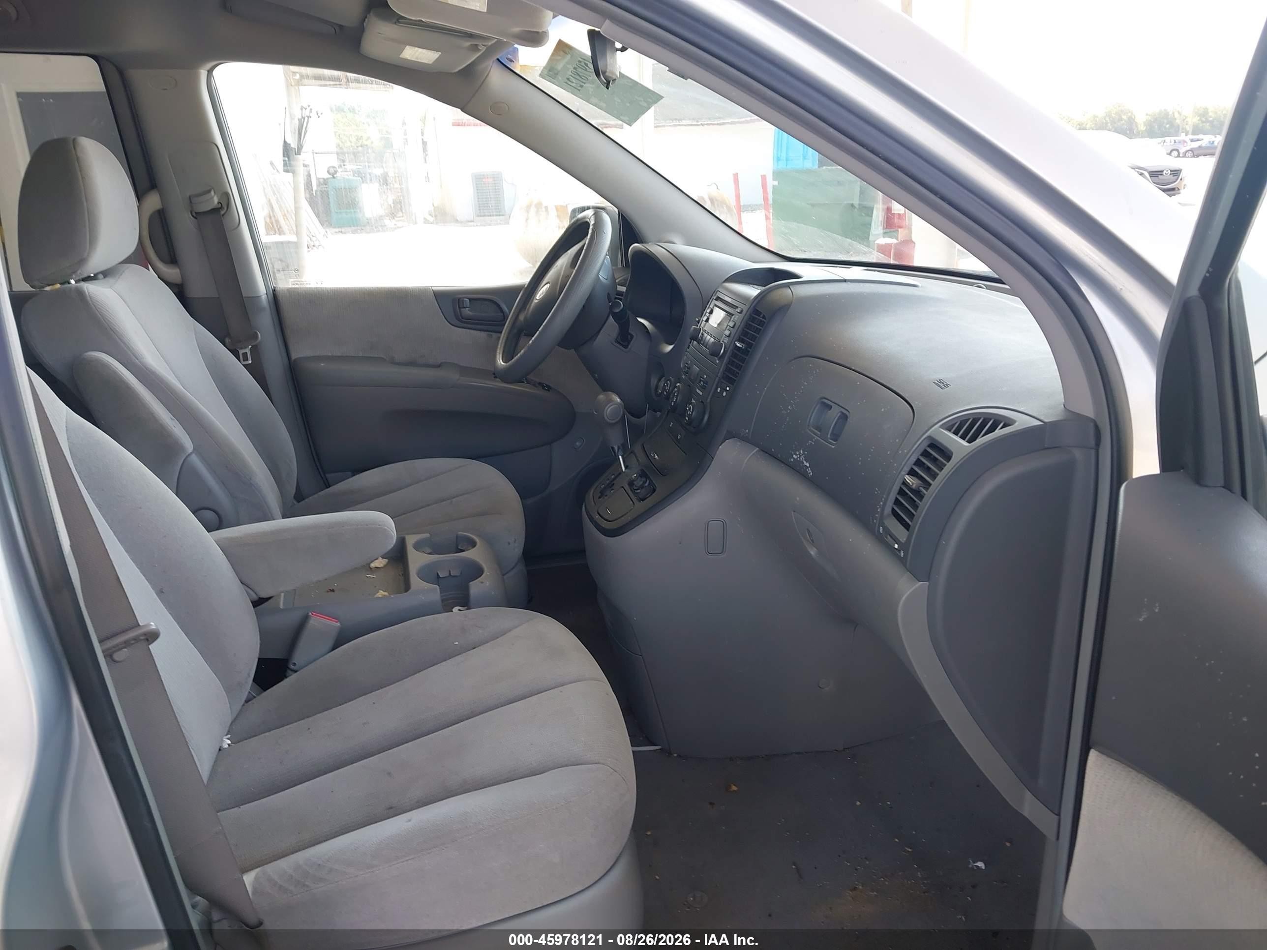 2006 Kia Sedona Ex/lx Silver vin: KNDMB233666096803