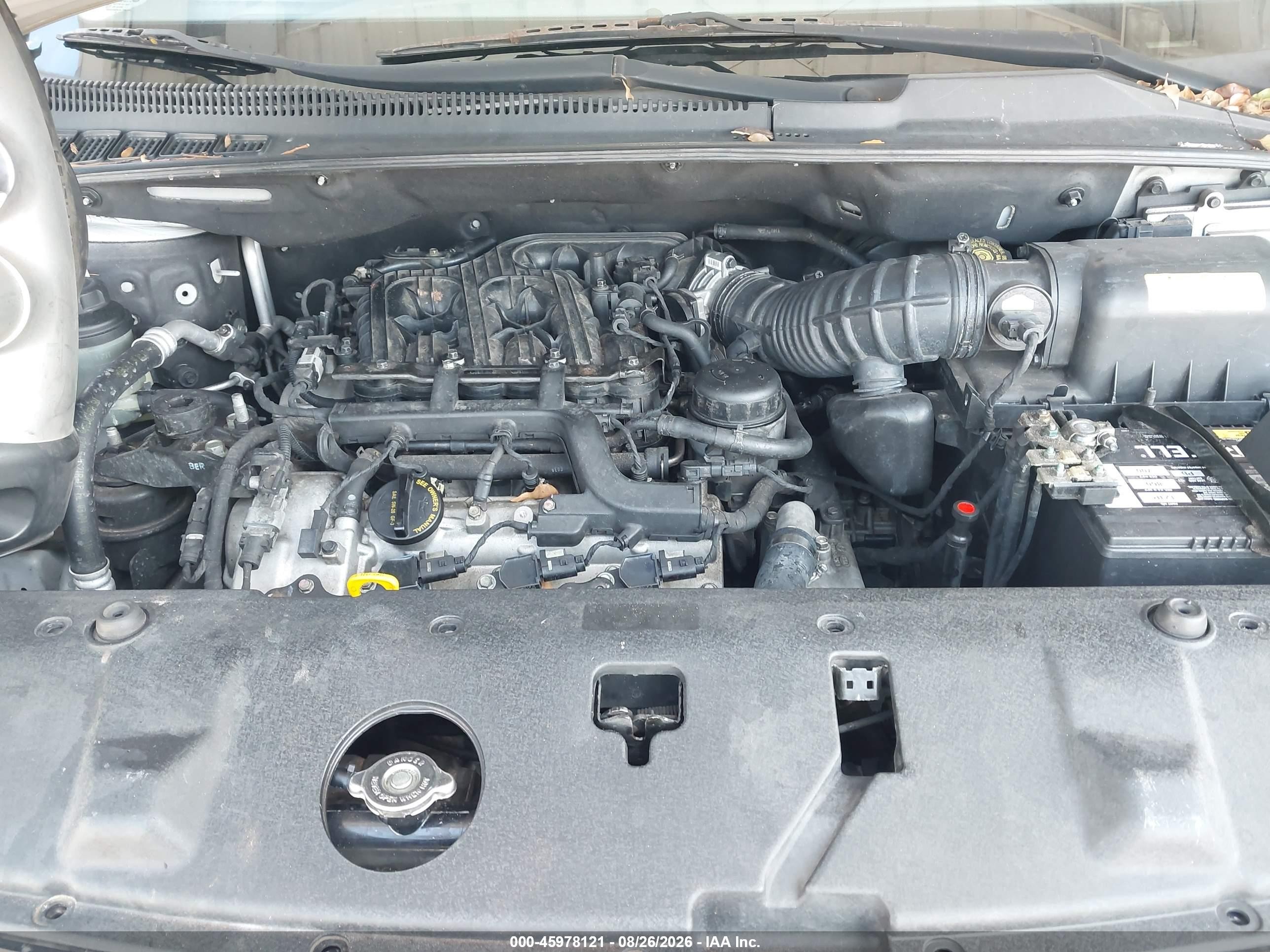 2006 Kia Sedona Ex/lx Silver vin: KNDMB233666096803