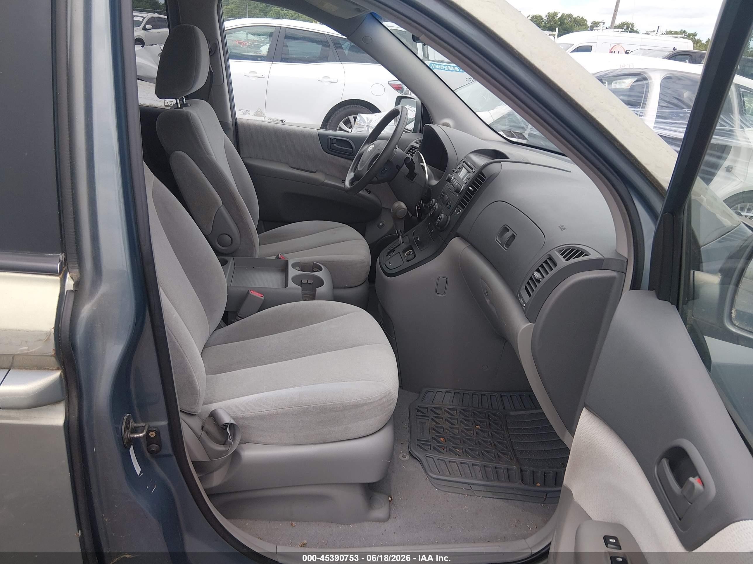 2007 Kia Sedona Lx Blue vin: KNDMB233676175504