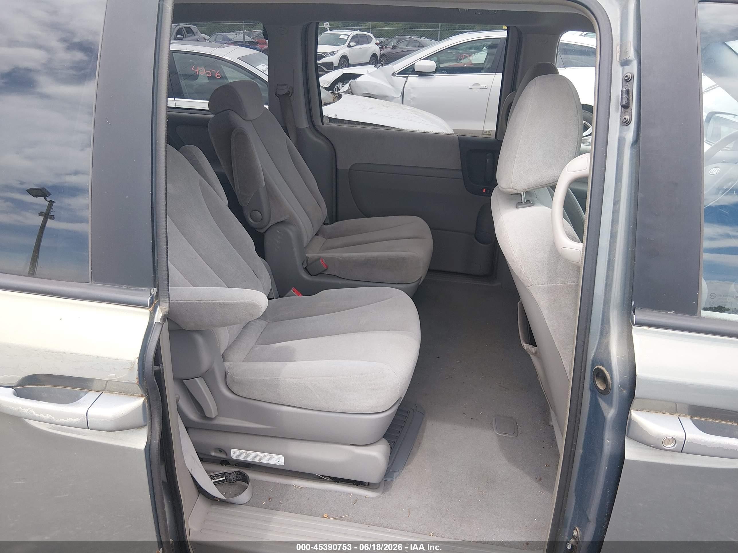 2007 Kia Sedona Lx Blue vin: KNDMB233676175504