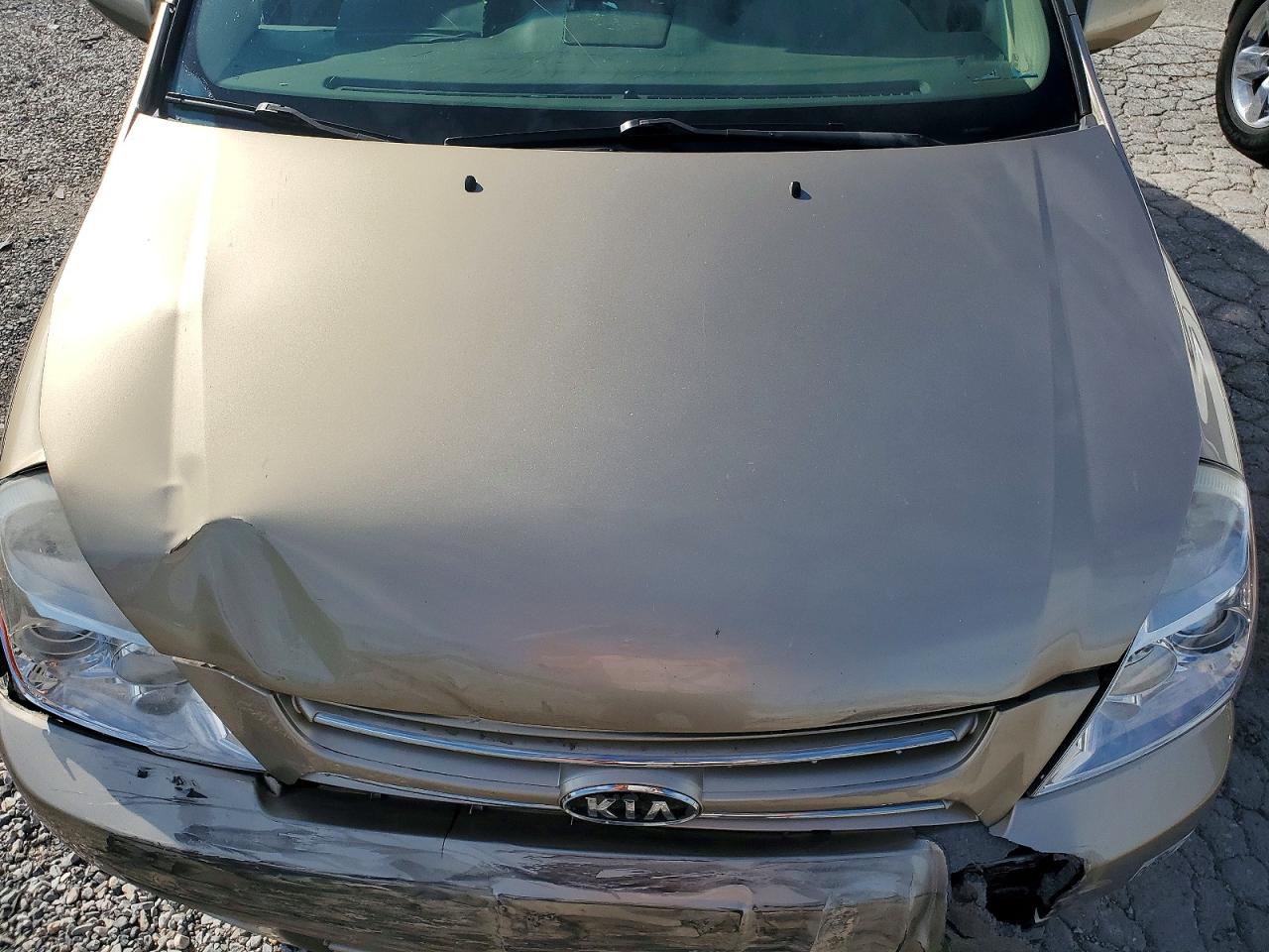 2008 Kia Sedona Lx Beige vin: KNDMB233686211550