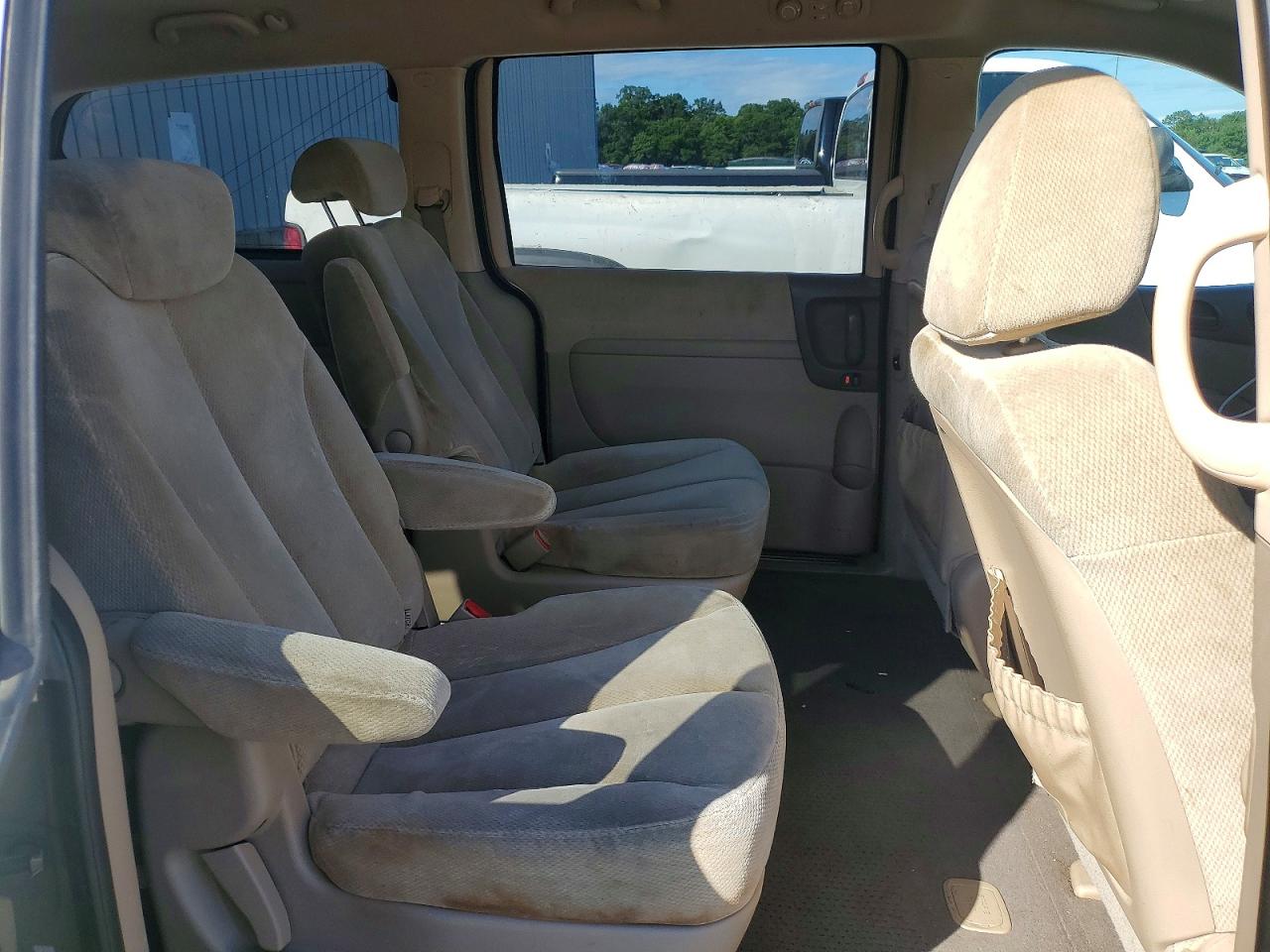 2008 Kia Sedona Lx Beige vin: KNDMB233686211550