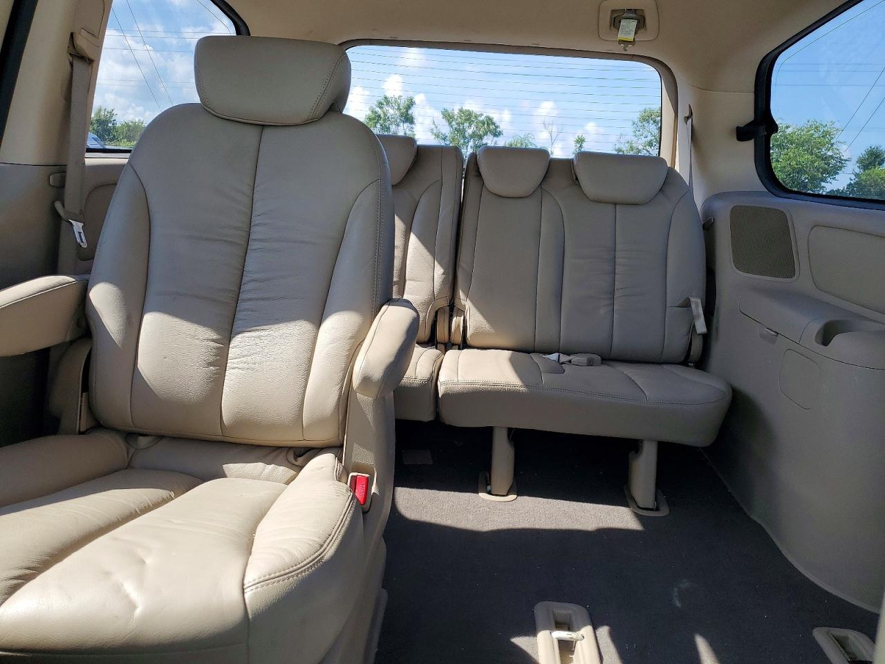 2008 Kia Sedona Lx White vin: KNDMB233686230535