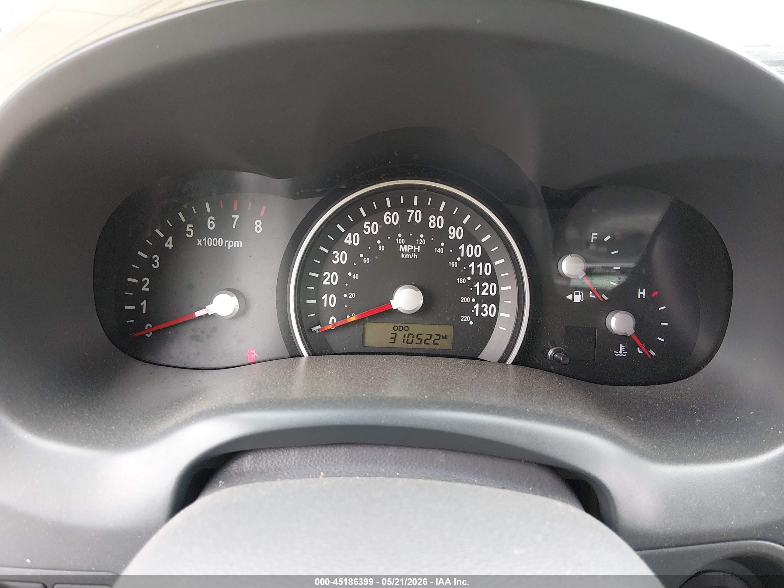 2008 Kia Sedona Lx Blue vin: KNDMB233686248095