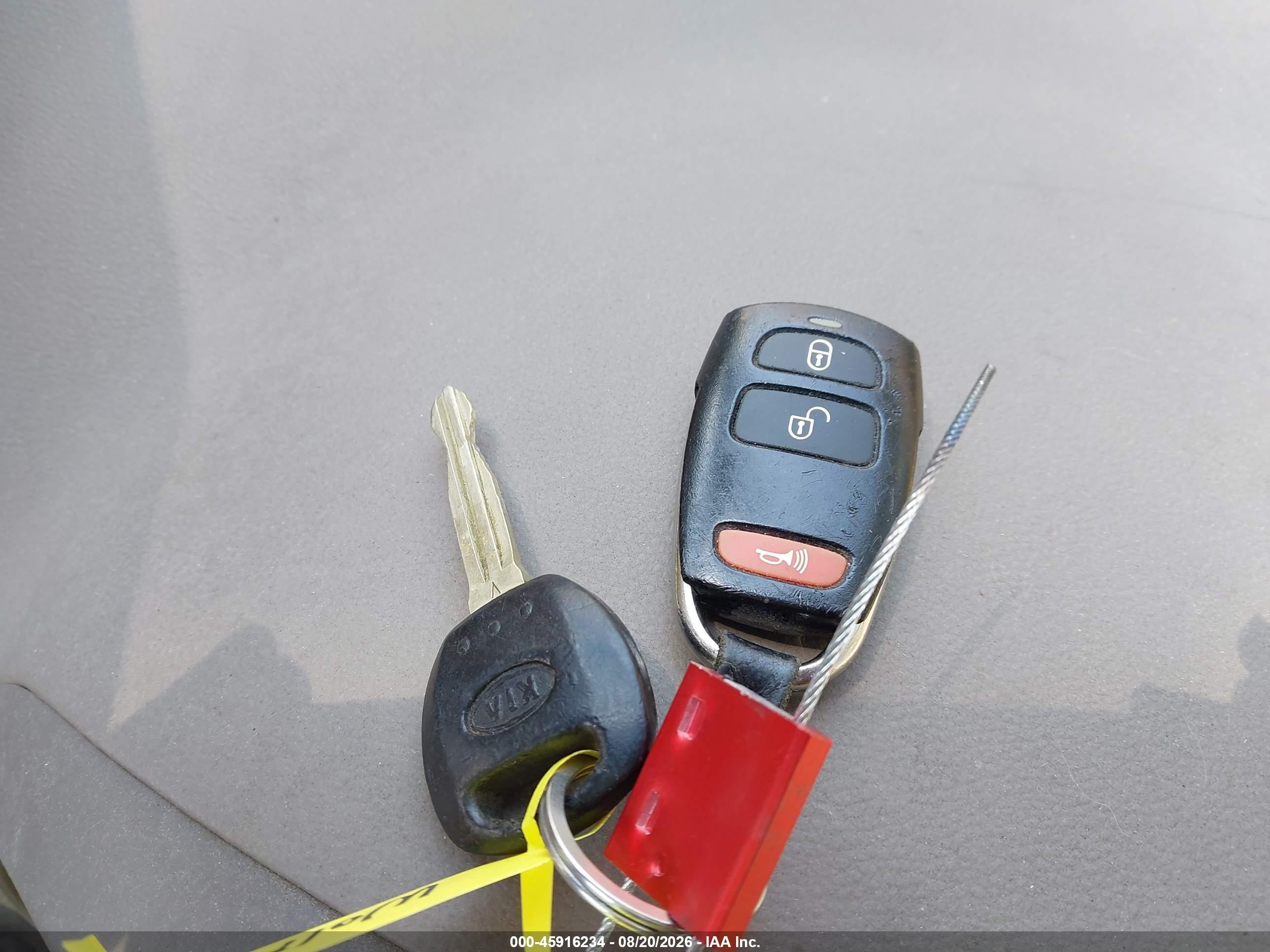 2008 Kia Sedona Lx Gold vin: KNDMB233686249215