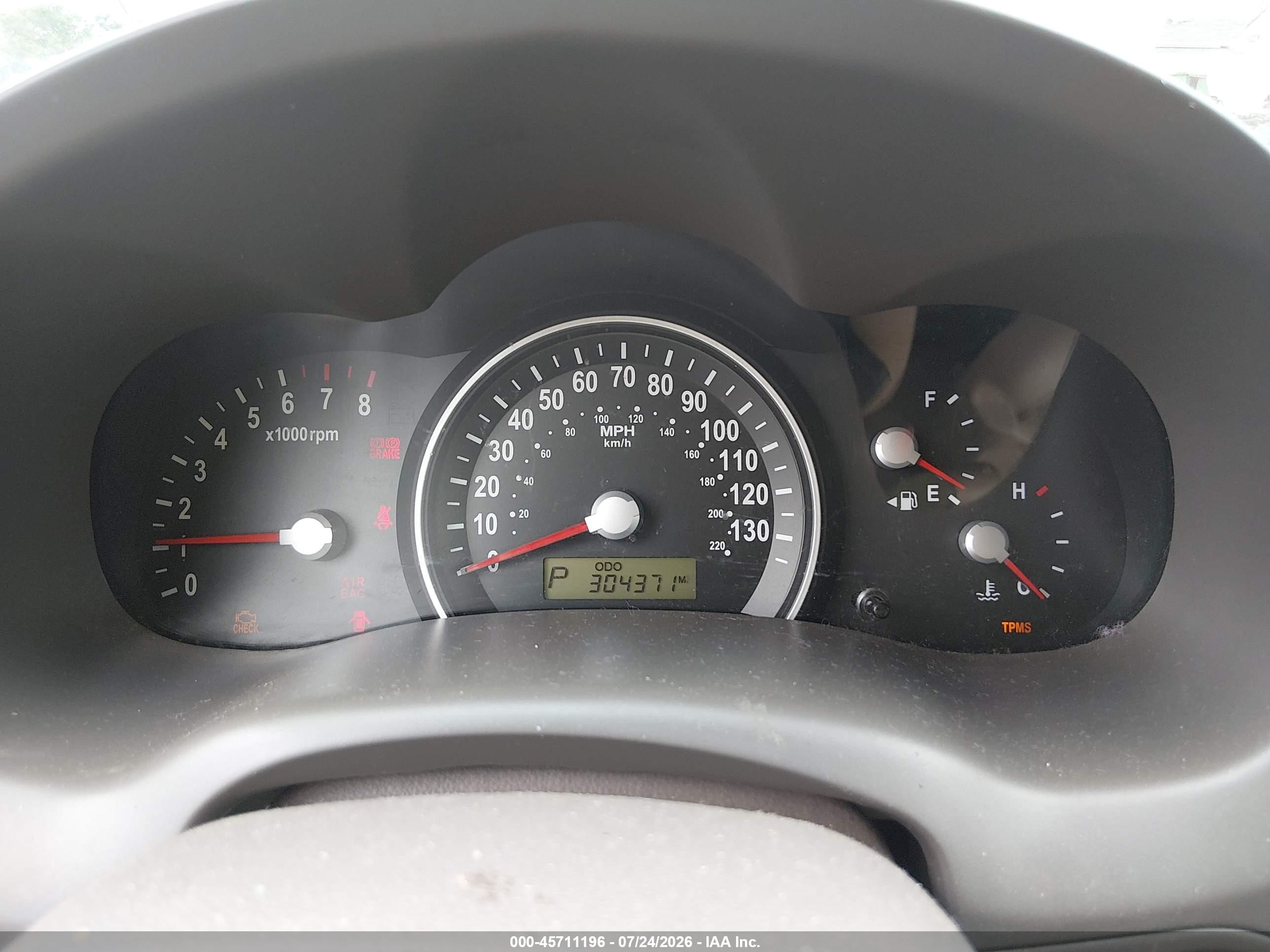 2009 Kia Sedona Ex Красный vin: KNDMB233696319944