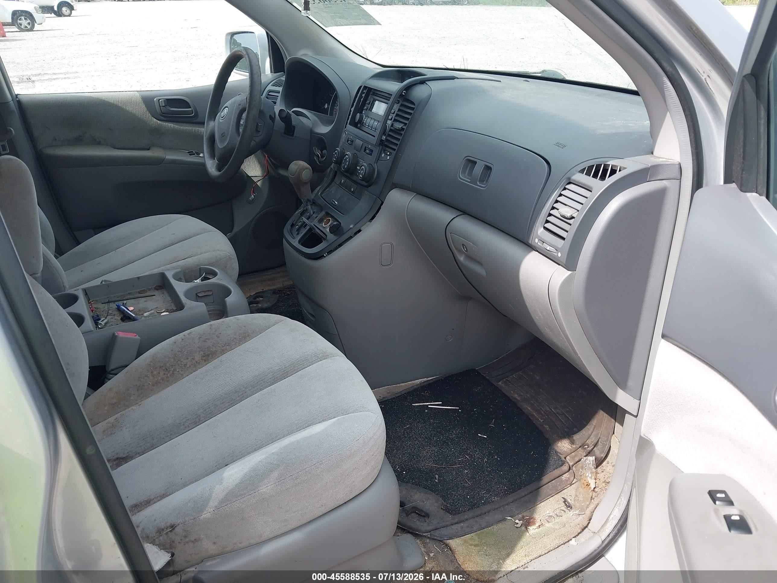 2006 Kia Sedona Ex/lx Gray vin: KNDMB233766024444