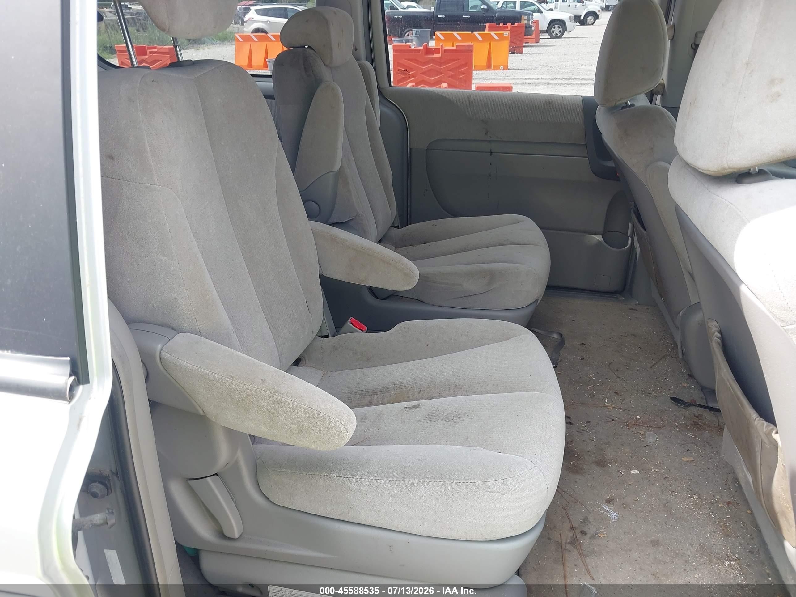 2006 Kia Sedona Ex/lx Gray vin: KNDMB233766024444