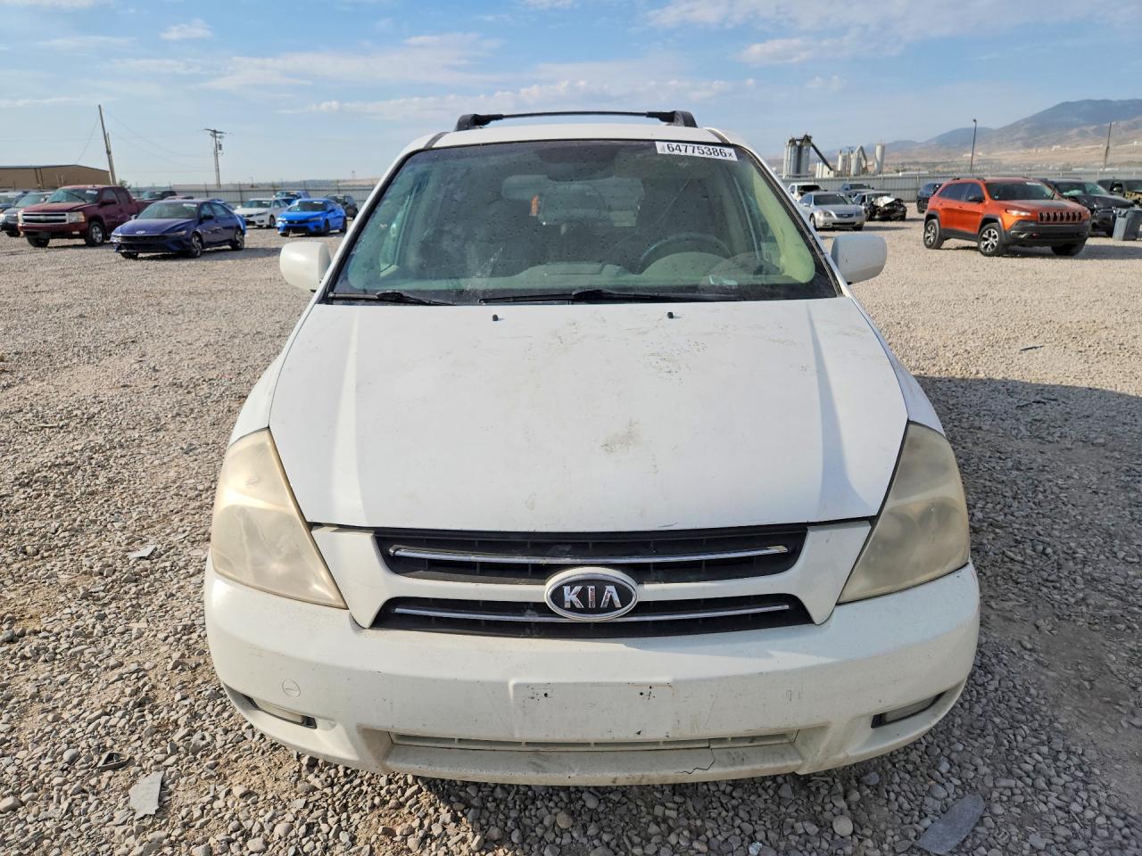 2006 Kia Sedona Lx Белый vin: KNDMB233766069559