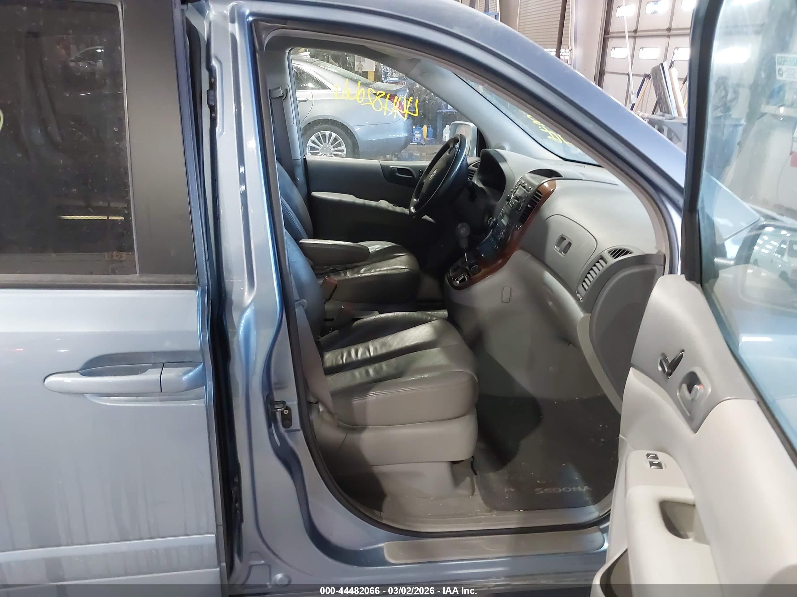 2007 Kia Sedona Ex Blue vin: KNDMB233776170490