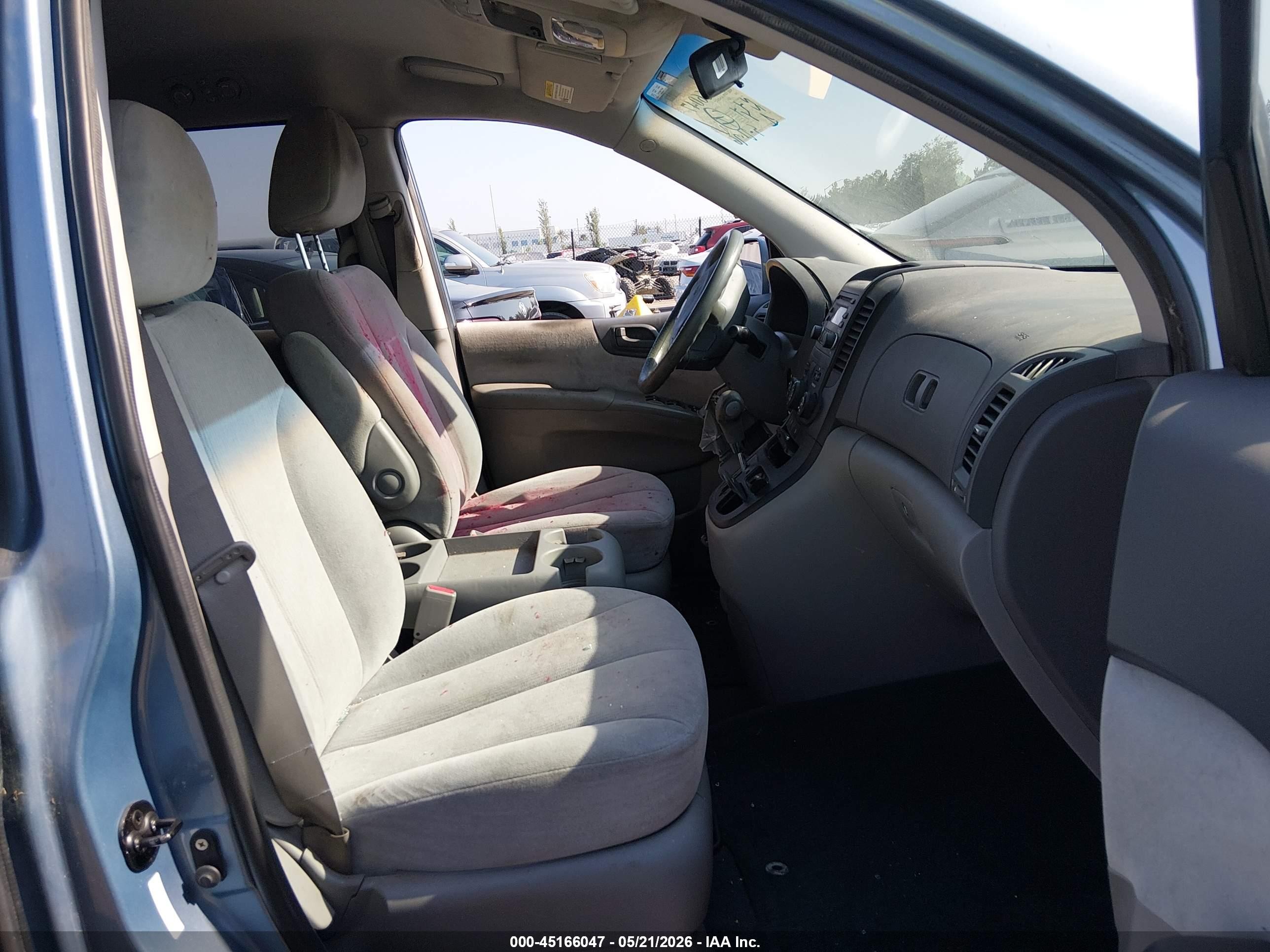 2008 Kia Sedona Lx Blue vin: KNDMB233786267173