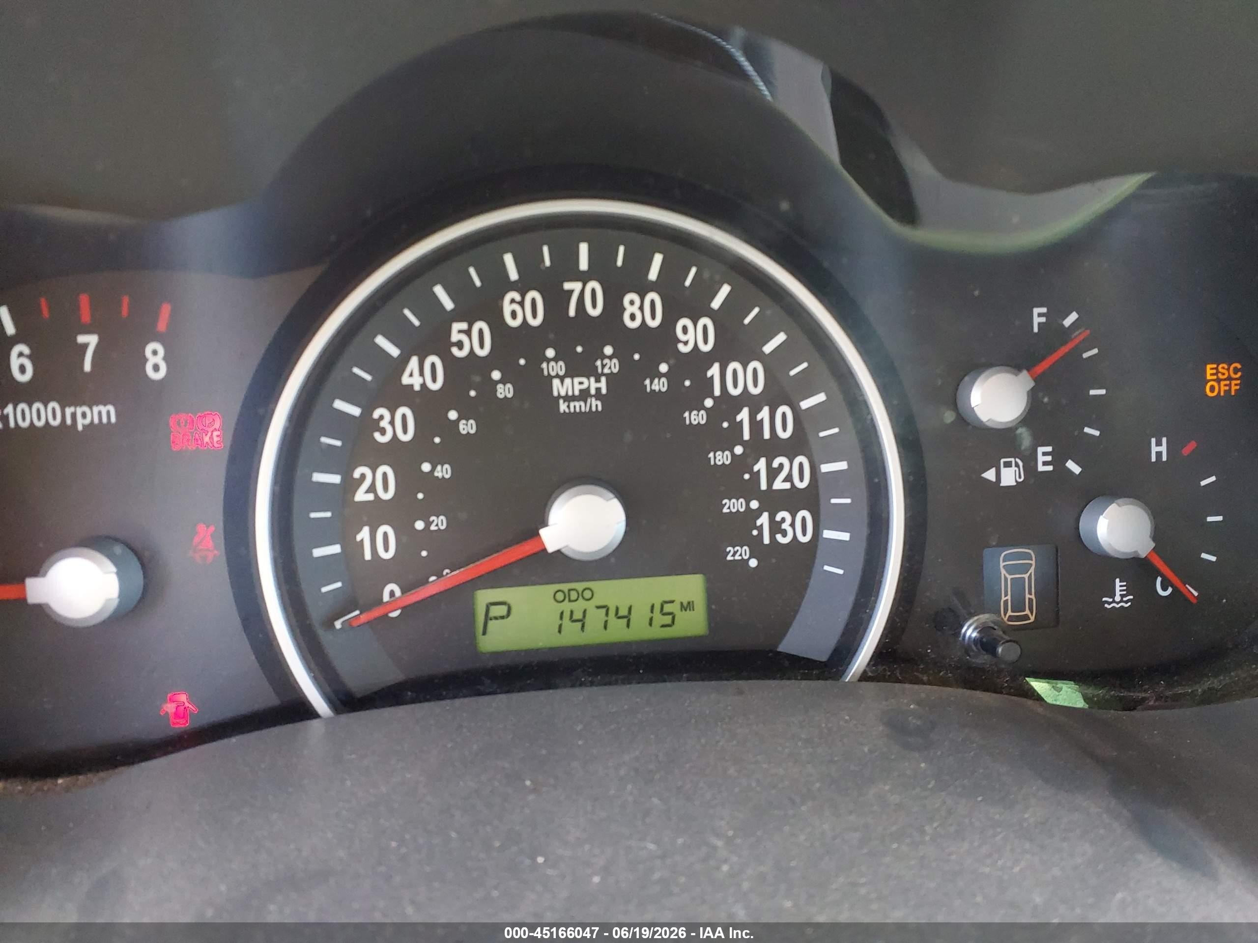 2008 Kia Sedona Lx Blue vin: KNDMB233786267173