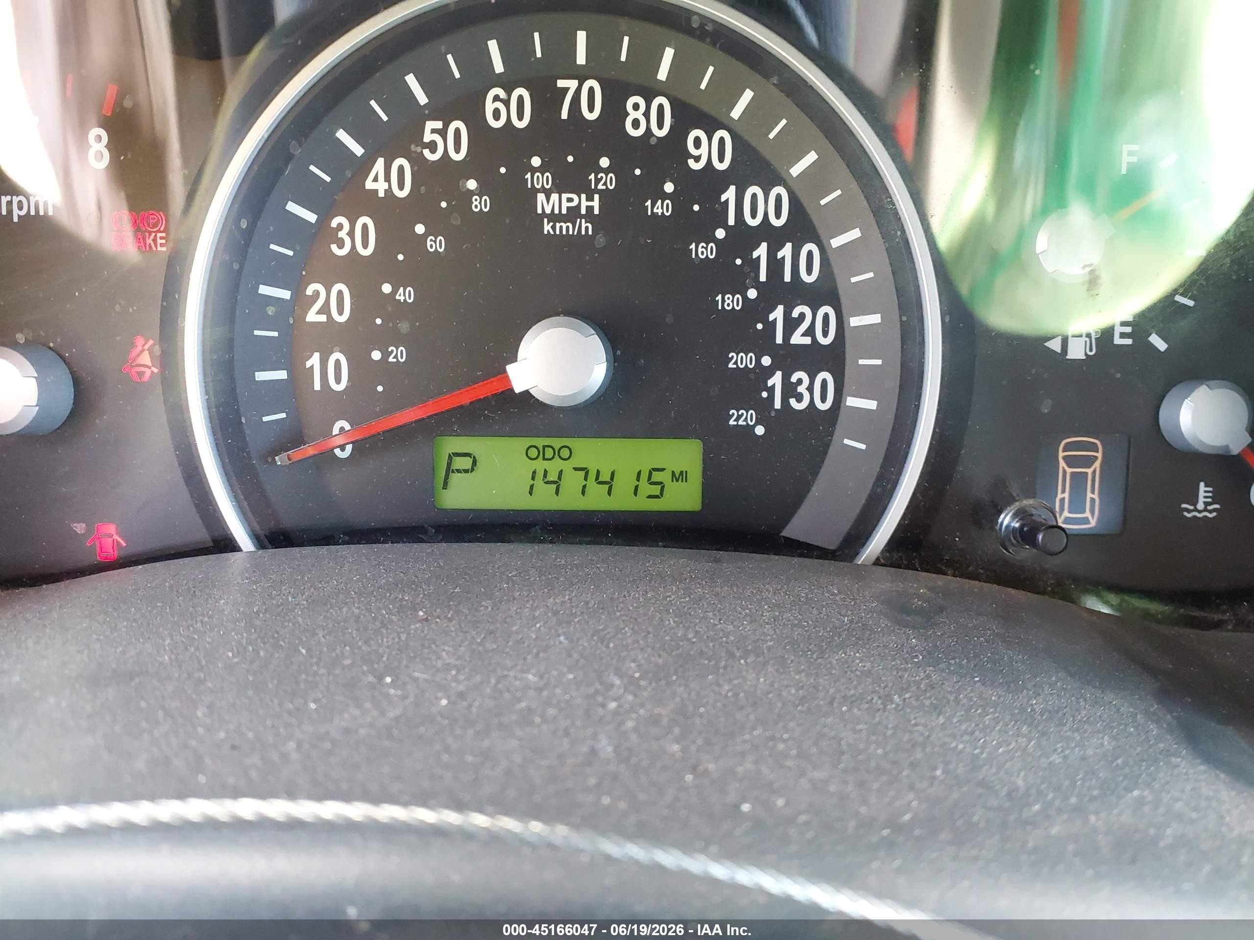 2008 Kia Sedona Lx Blue vin: KNDMB233786267173
