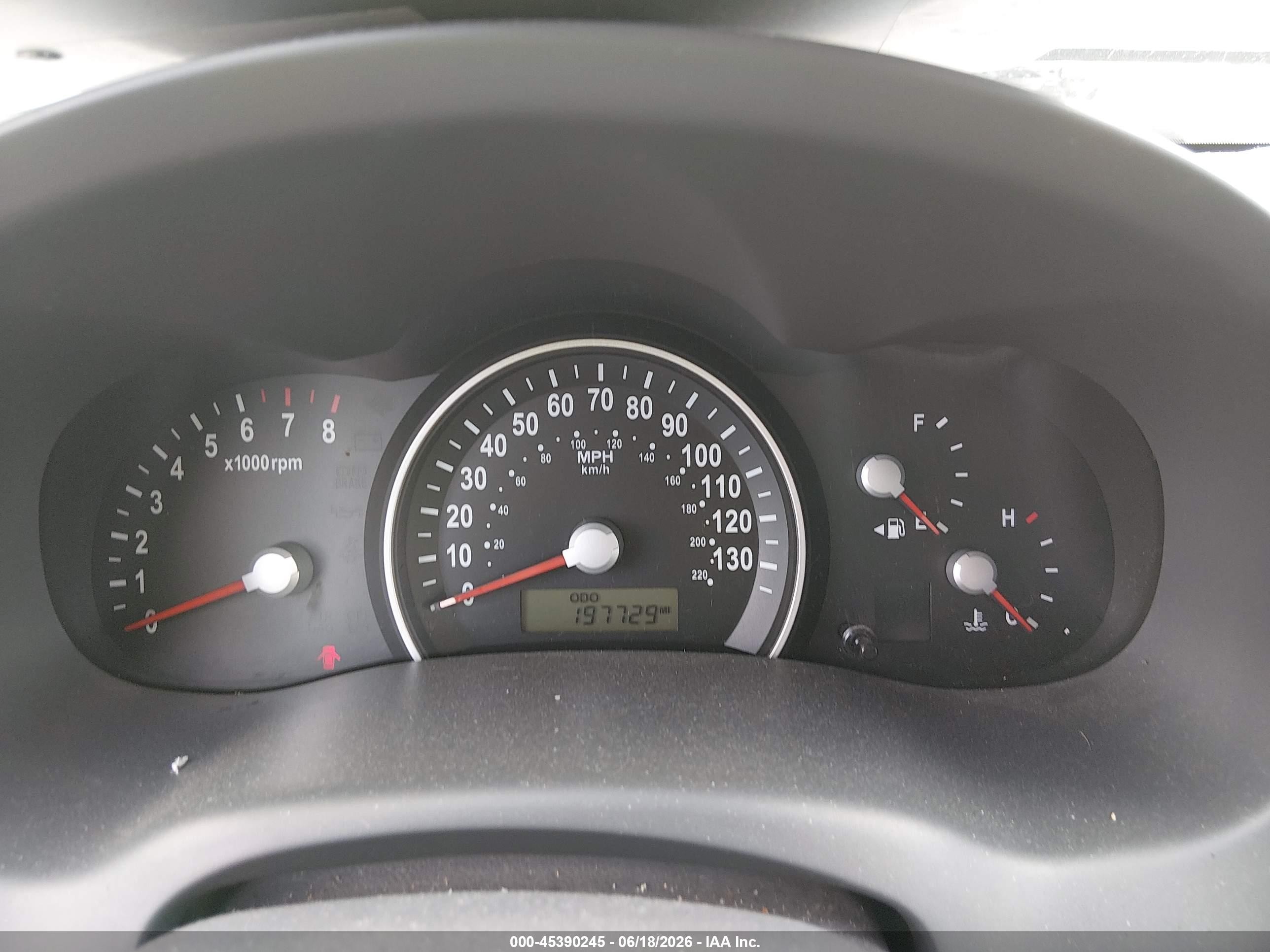 2007 Kia Sedona Ex Blue vin: KNDMB233876173835