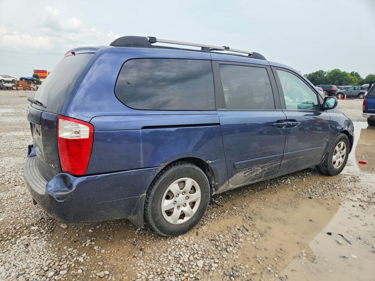 2008 Kia Sedona Lx Blue vin: KNDMB233886207760