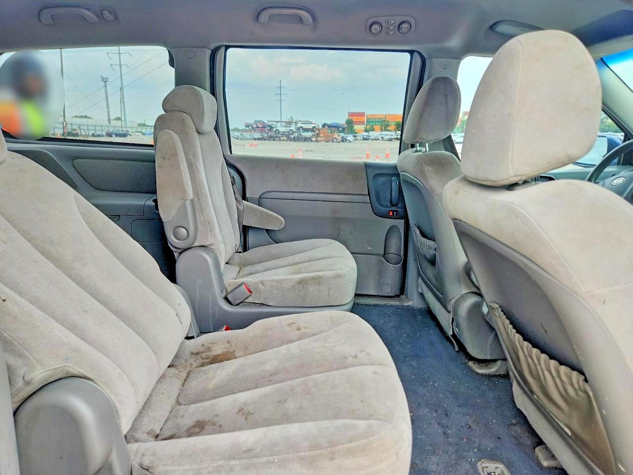 2008 Kia Sedona Lx Blue vin: KNDMB233886207760