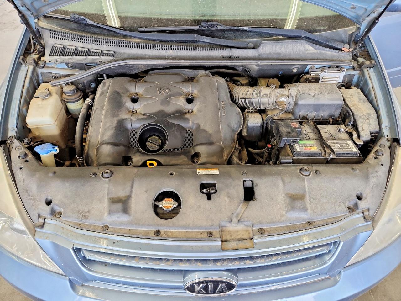 2008 Kia Sedona Lx Blue vin: KNDMB233886219066