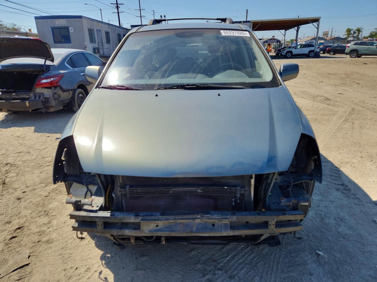 2008 Kia Sedona Lx Blue vin: KNDMB233886232903
