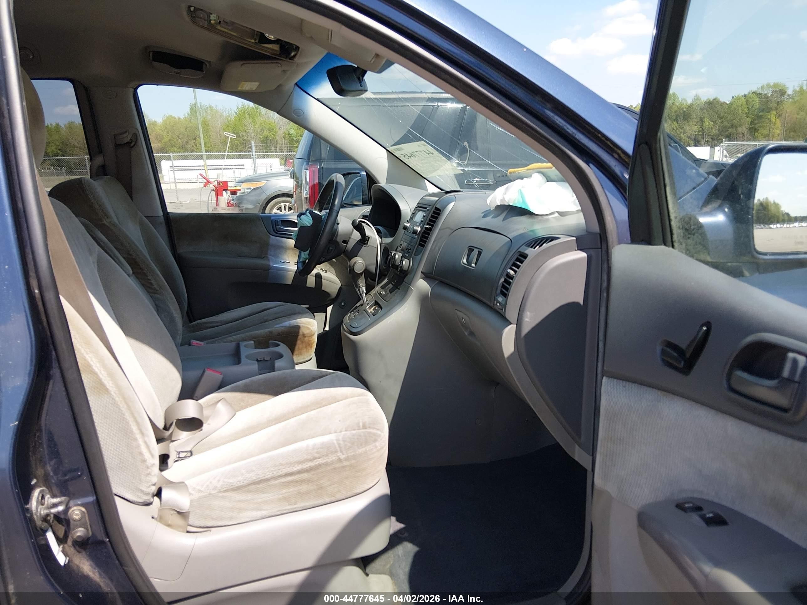 2008 Kia Sedona Ex Dark Blue vin: KNDMB233886255579