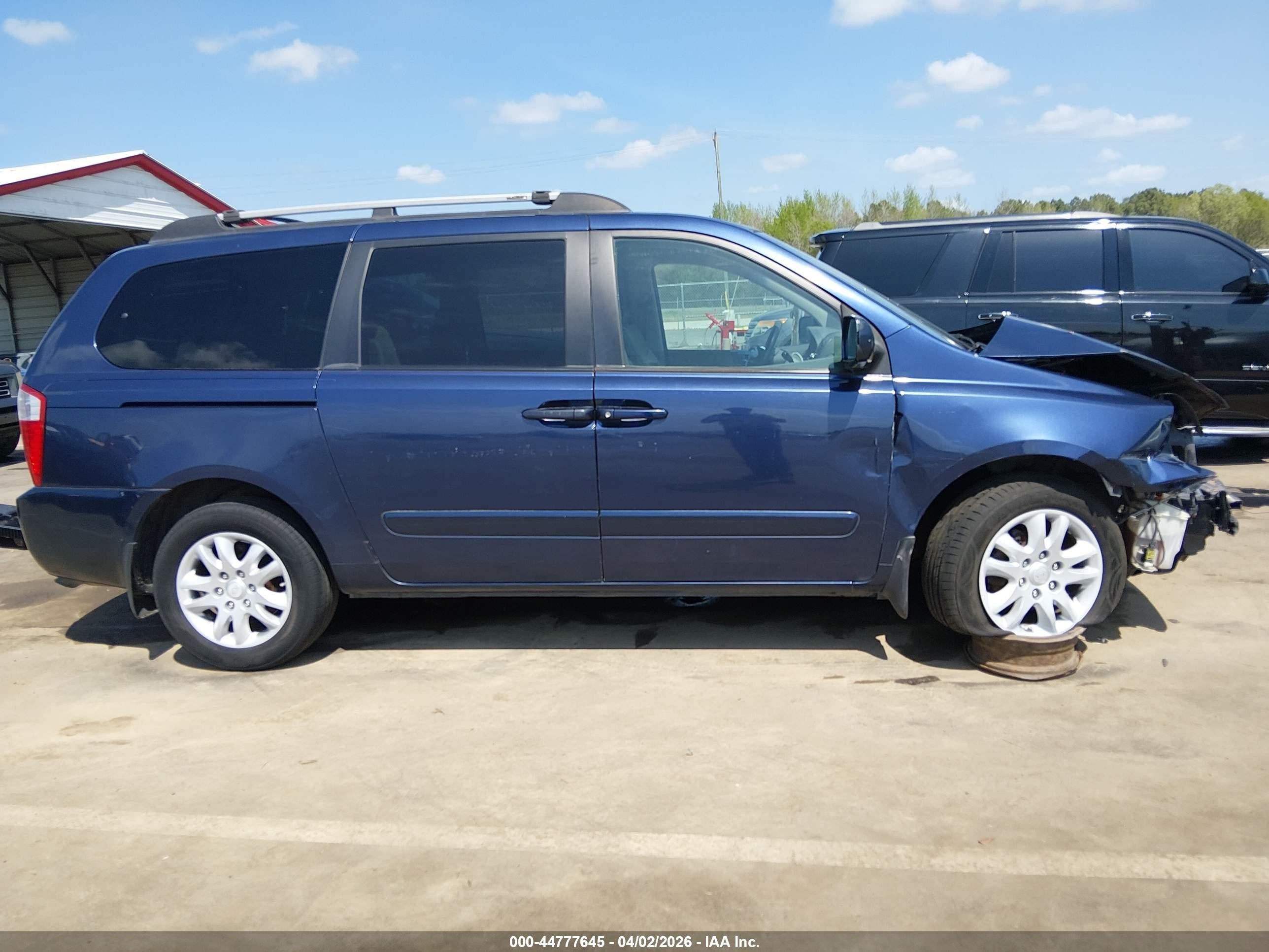 2008 Kia Sedona Ex Dark Blue vin: KNDMB233886255579