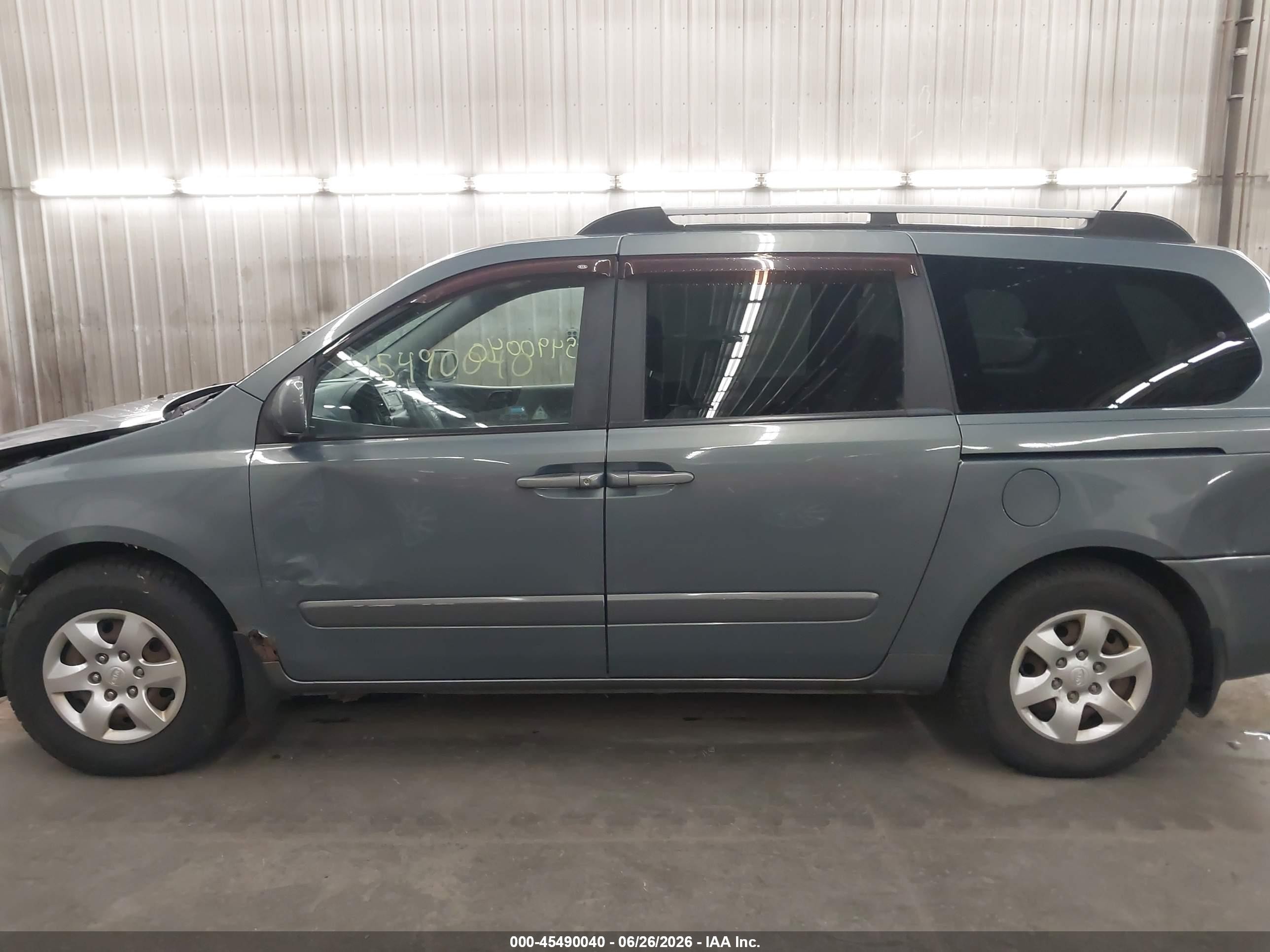 2009 Kia Sedona Lx Green vin: KNDMB233896273694