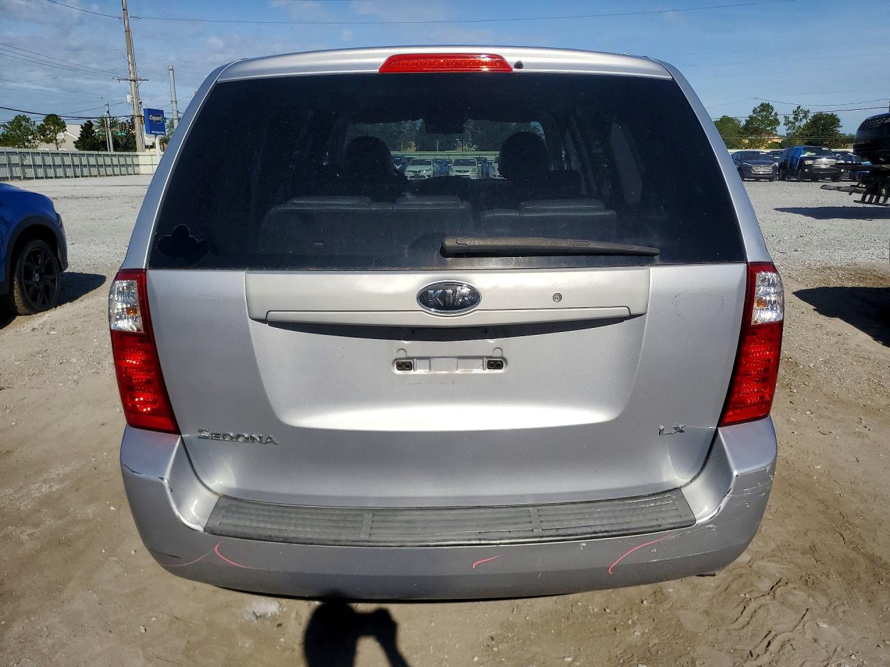 2006 Kia Sedona Lx Silver vin: KNDMB233966024235