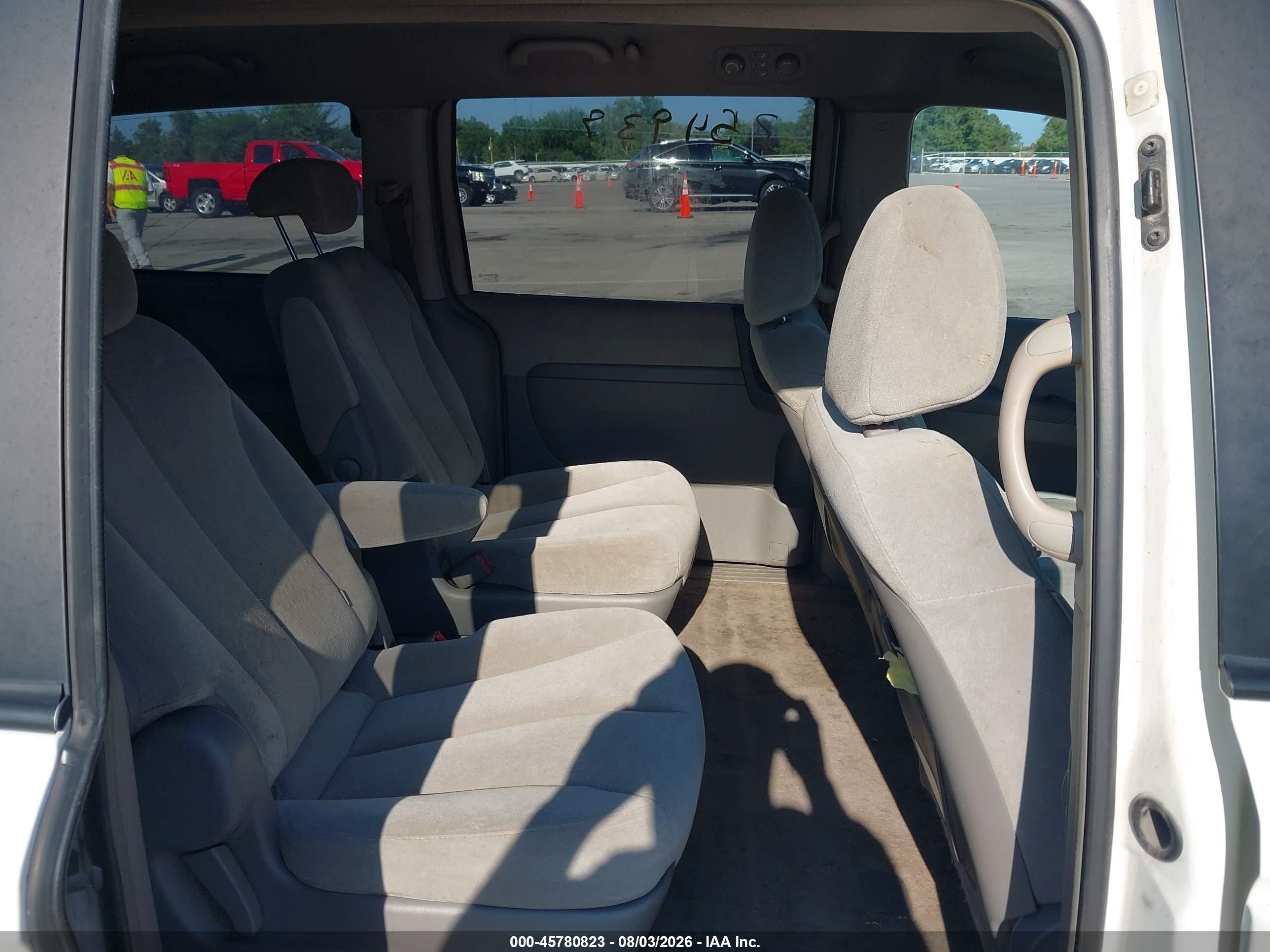 2006 Kia Sedona Ex/lx White vin: KNDMB233966064380