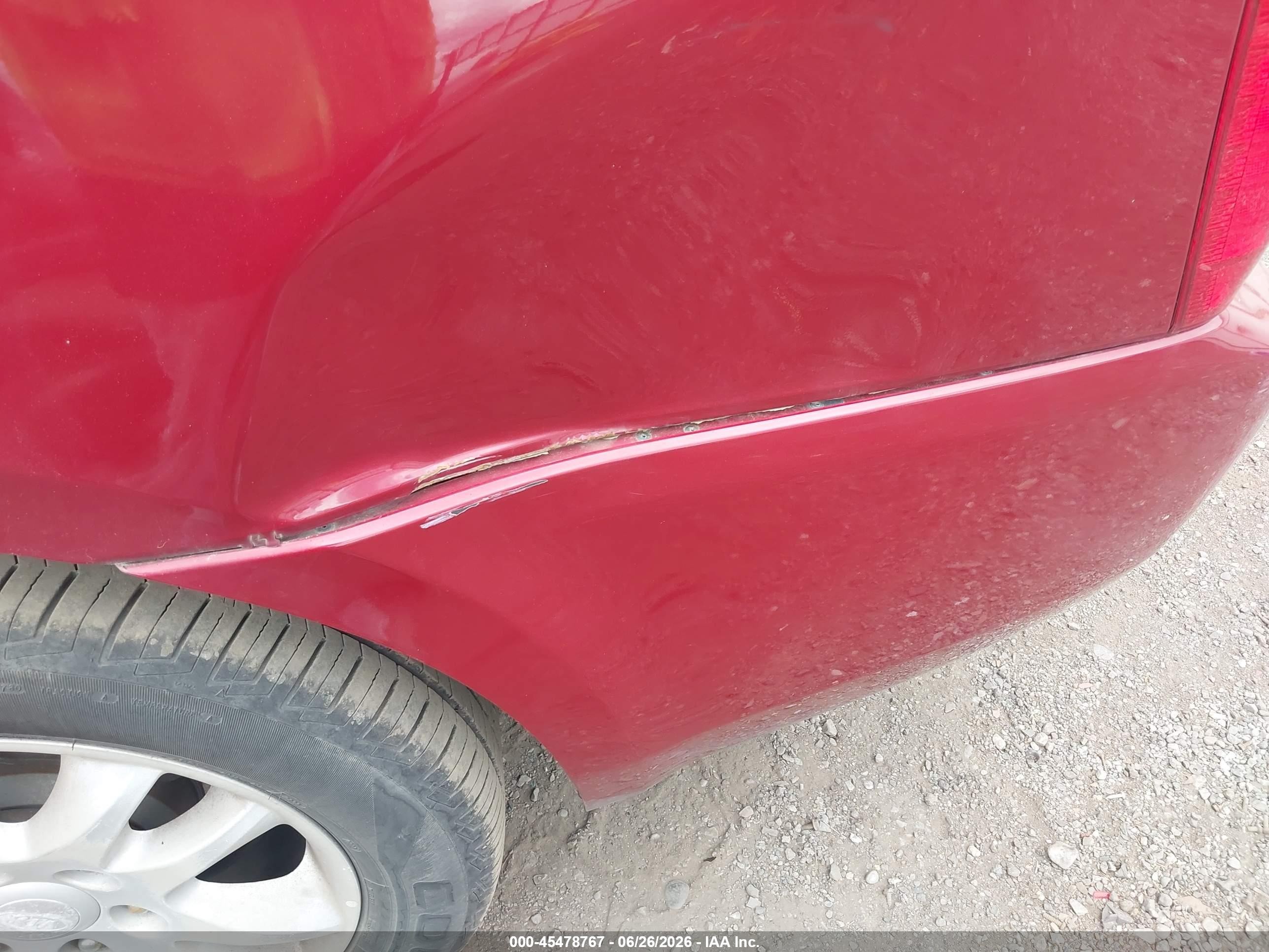 2006 Kia Sedona Ex/lx Red vin: KNDMB233966069689