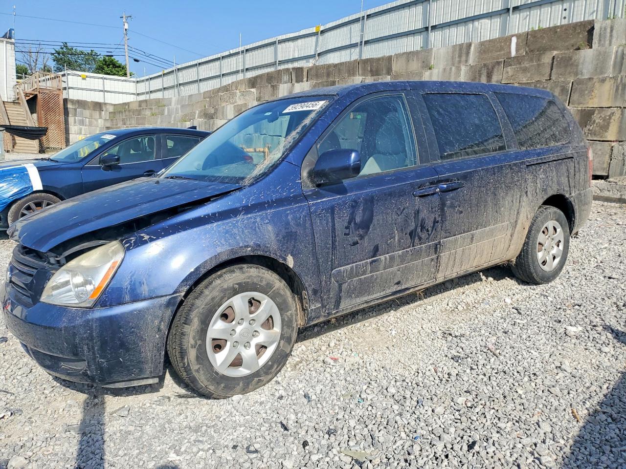 2006 Kia Sedona Lx Blue vin: KNDMB233966079039
