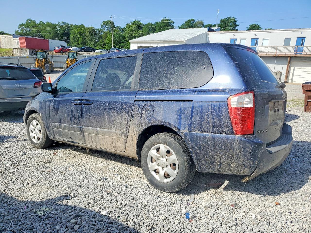 2006 Kia Sedona Lx Blue vin: KNDMB233966079039
