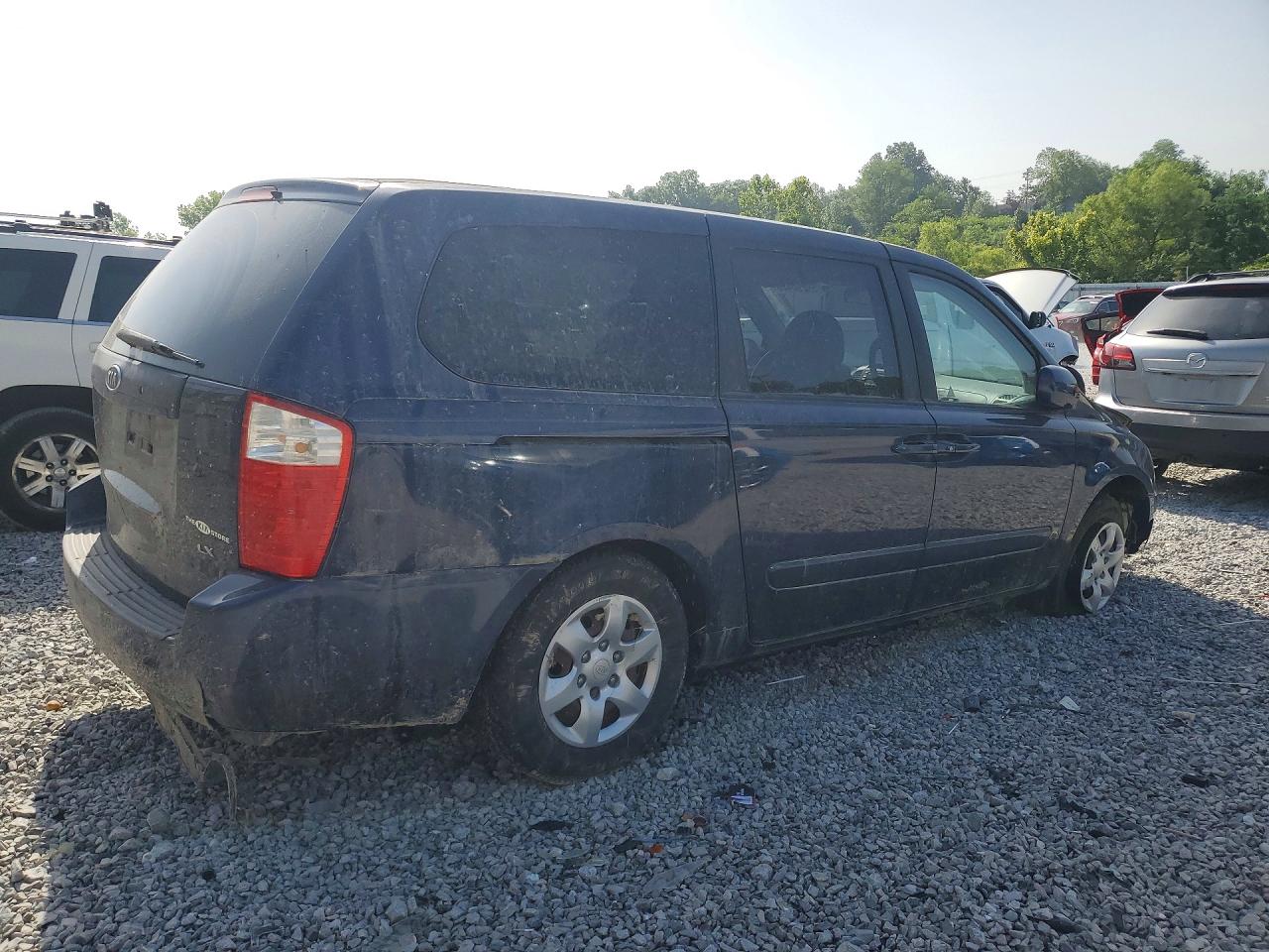 2006 Kia Sedona Lx Blue vin: KNDMB233966079039