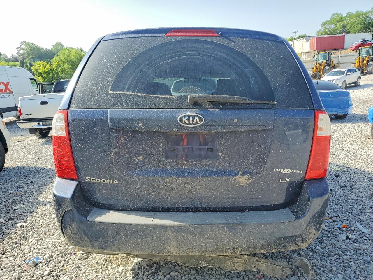 2006 Kia Sedona Lx Blue vin: KNDMB233966079039