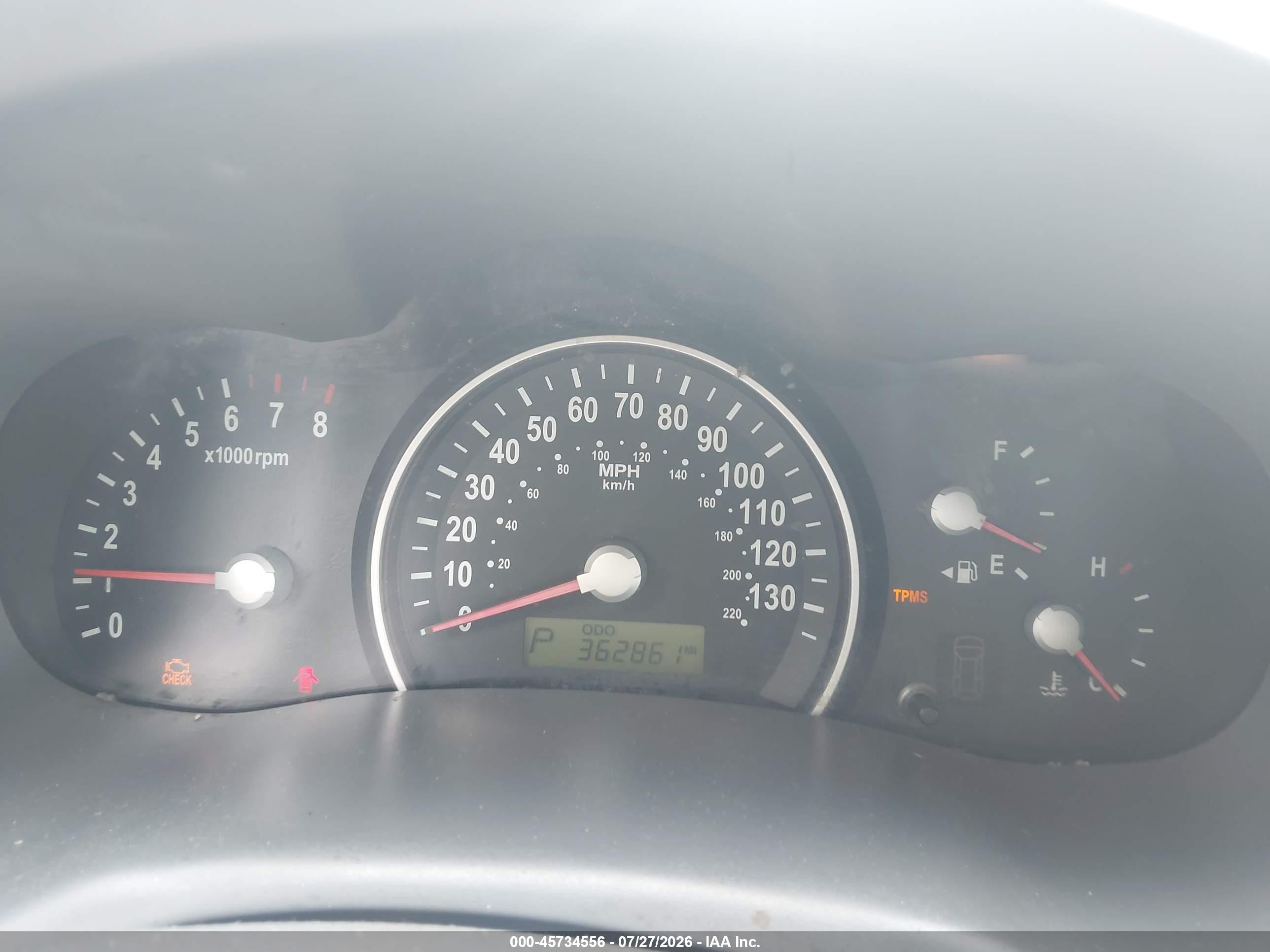 2006 Kia Sedona Ex/lx Blue vin: KNDMB233966098447
