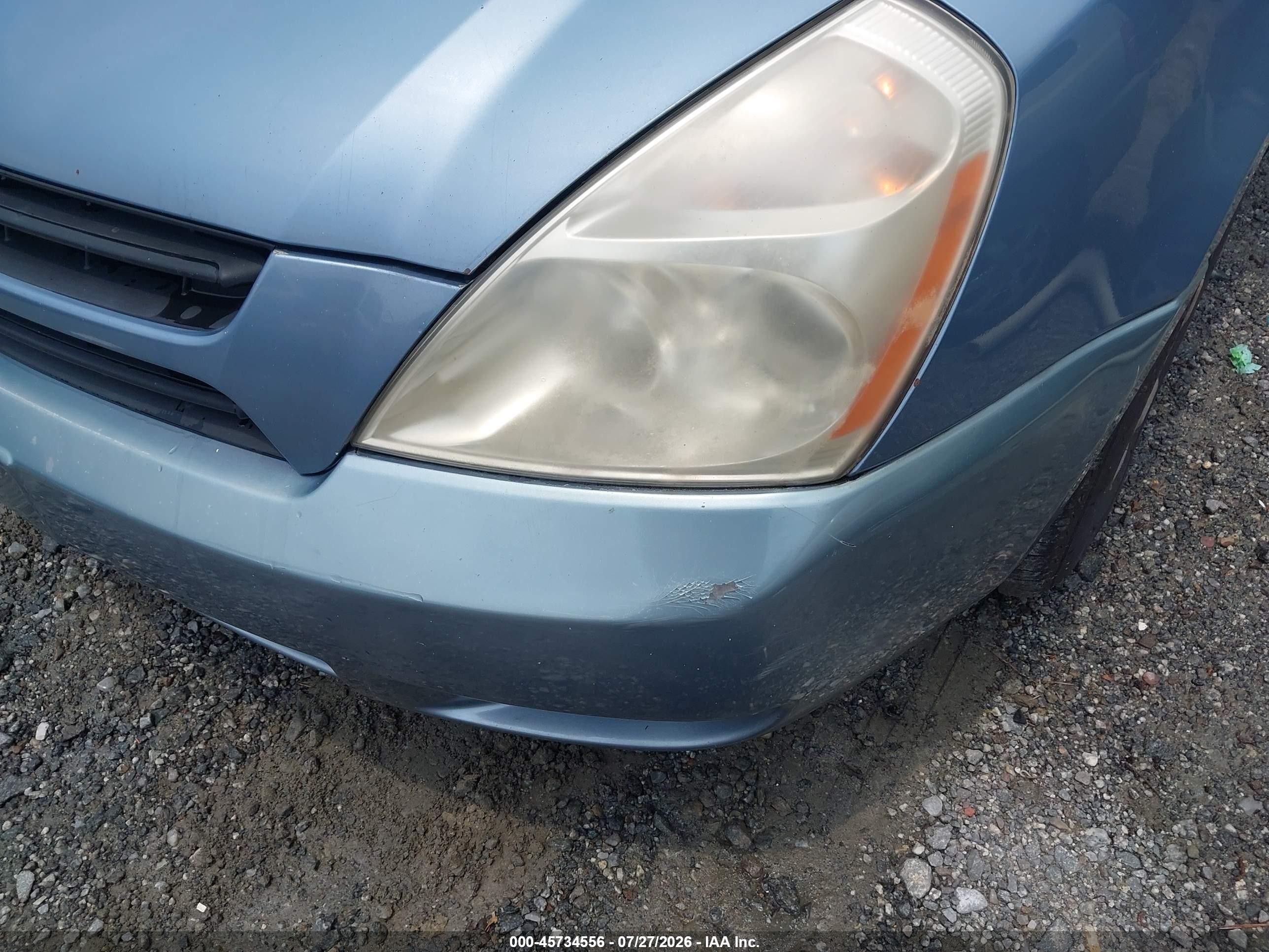 2006 Kia Sedona Ex/lx Blue vin: KNDMB233966098447