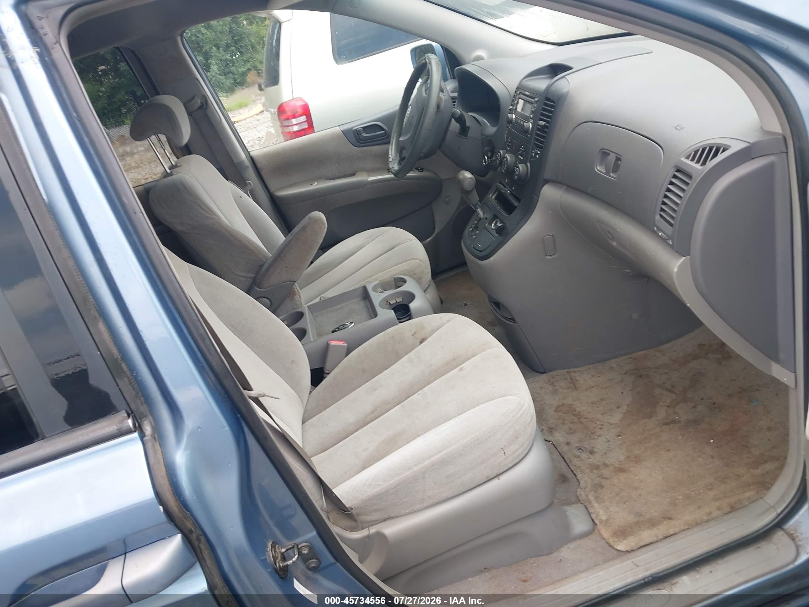 2006 Kia Sedona Ex/lx Blue vin: KNDMB233966098447