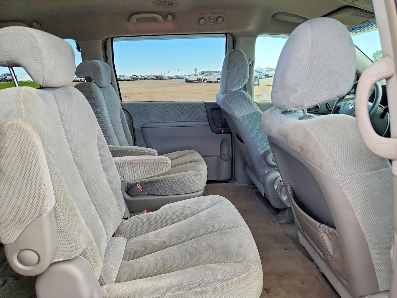 2007 Kia Sedona Base Black vin: KNDMB233976120755