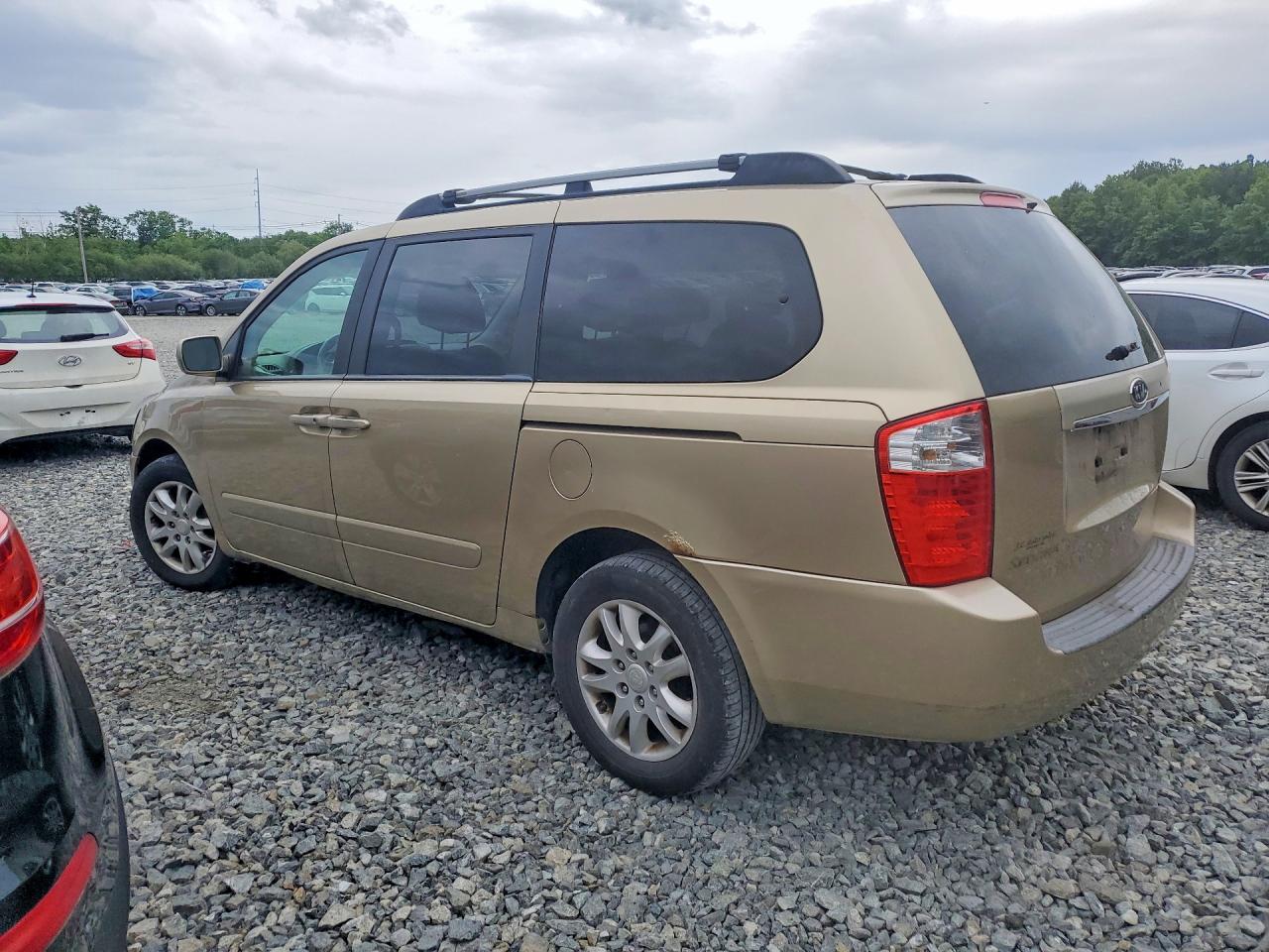 2006 Kia Sedona Lx Beige vin: KNDMB233X66029640