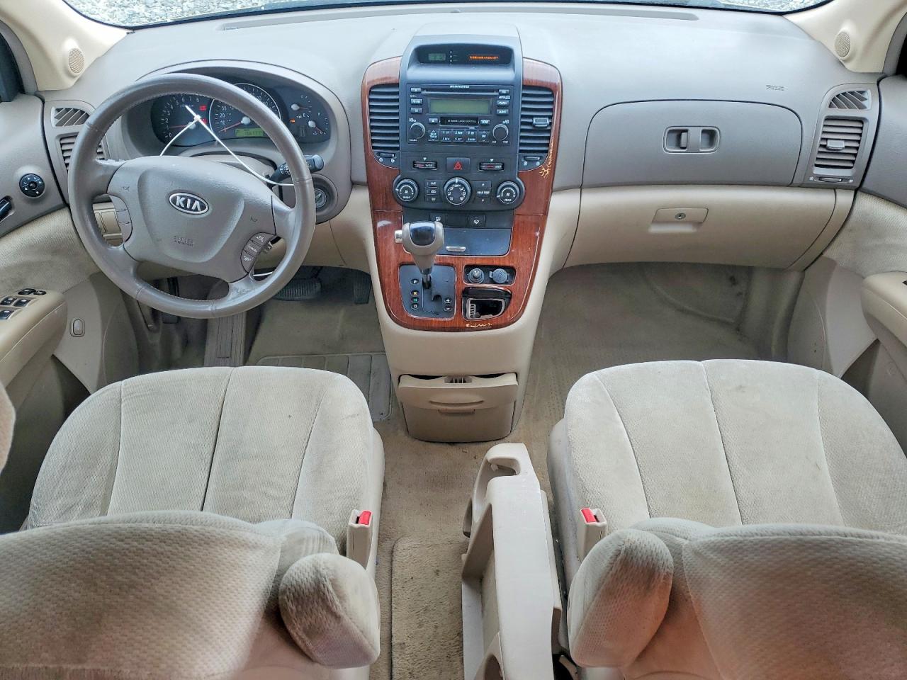 2006 Kia Sedona Lx Beige vin: KNDMB233X66029640