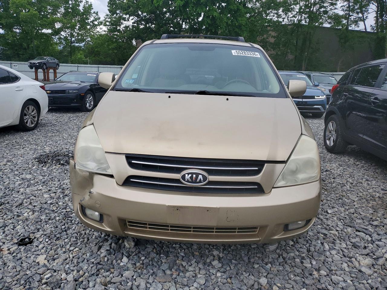 2006 Kia Sedona Lx Beige vin: KNDMB233X66029640