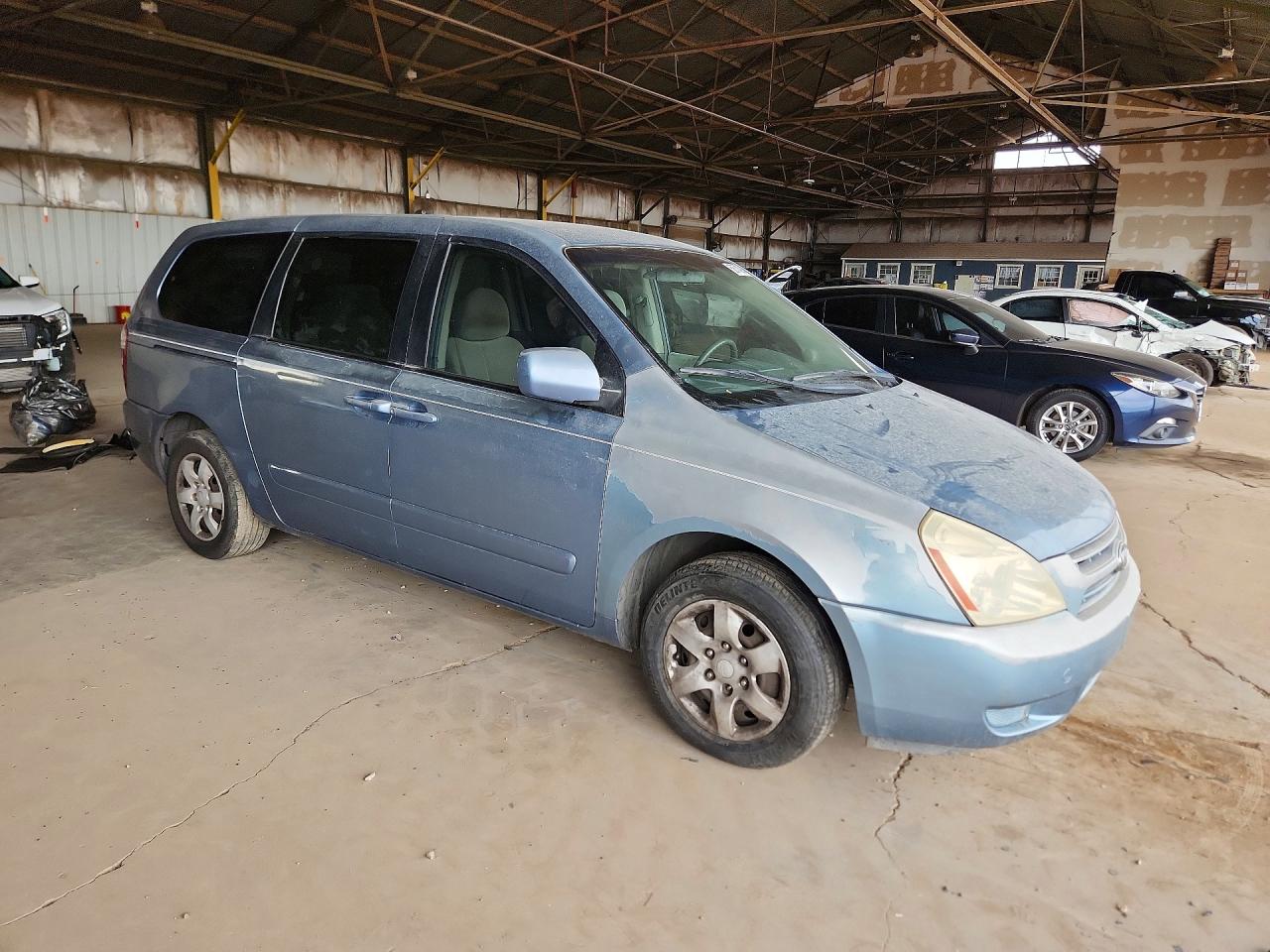 2006 Kia Sedona Lx Blue vin: KNDMB233X66032201