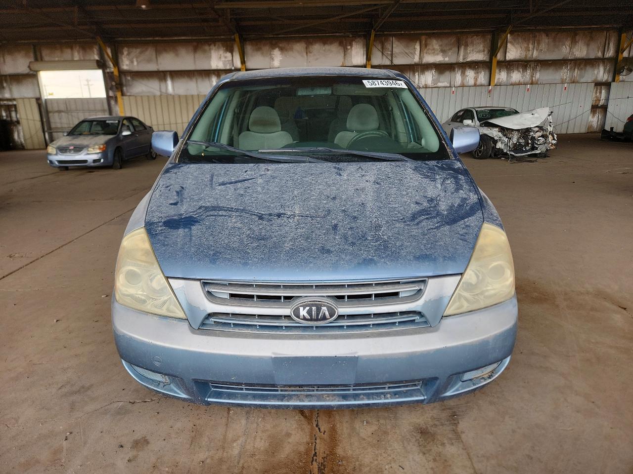 2006 Kia Sedona Lx Blue vin: KNDMB233X66032201