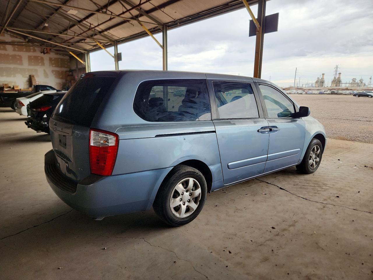 2006 Kia Sedona Lx Blue vin: KNDMB233X66032201