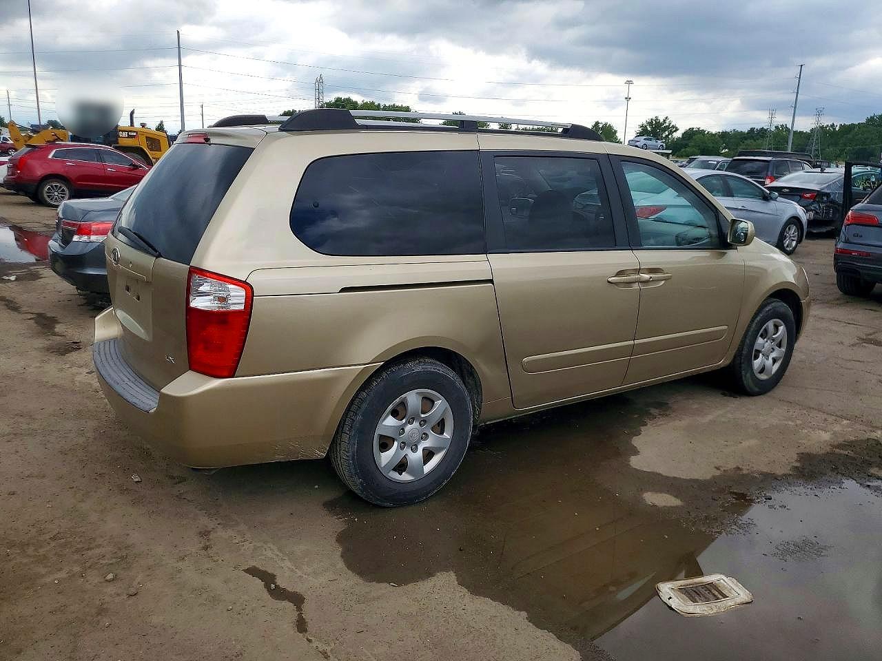 2006 Kia Sedona Lx Gold vin: KNDMB233X66056966